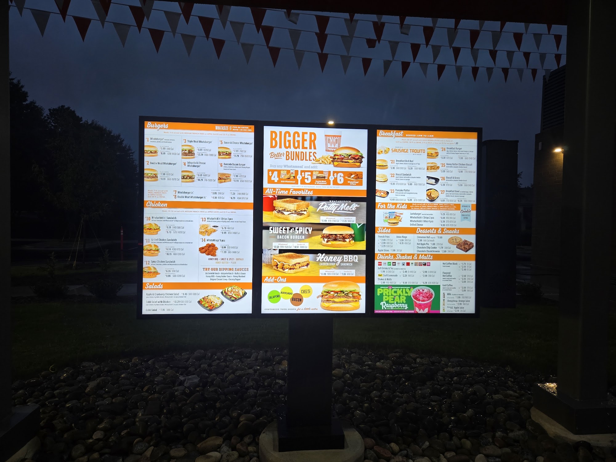 Whataburger Menu