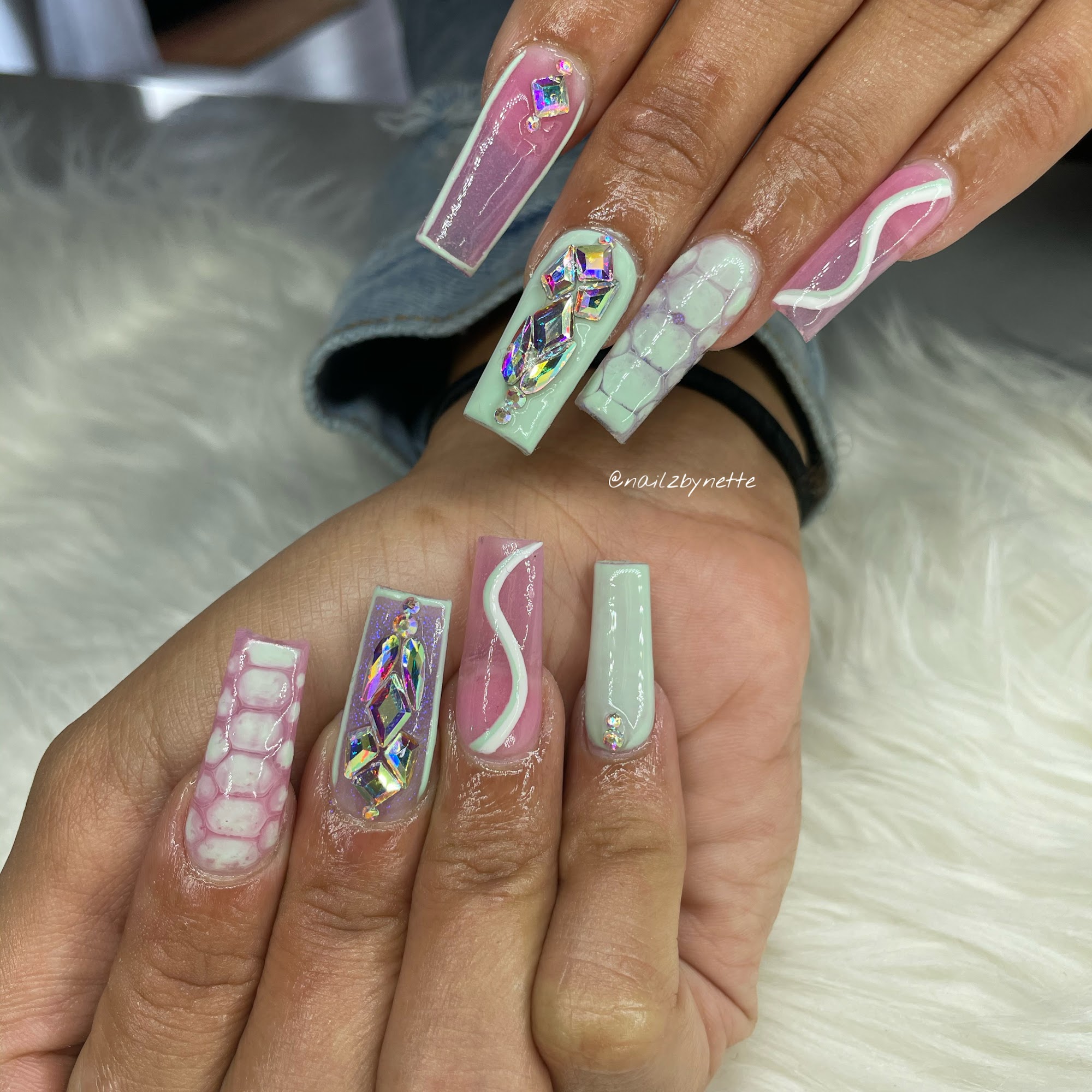 A. Nicole Nail & Beauty Lounge 821 W Gate City Blvd, Greensboro North Carolina 27403