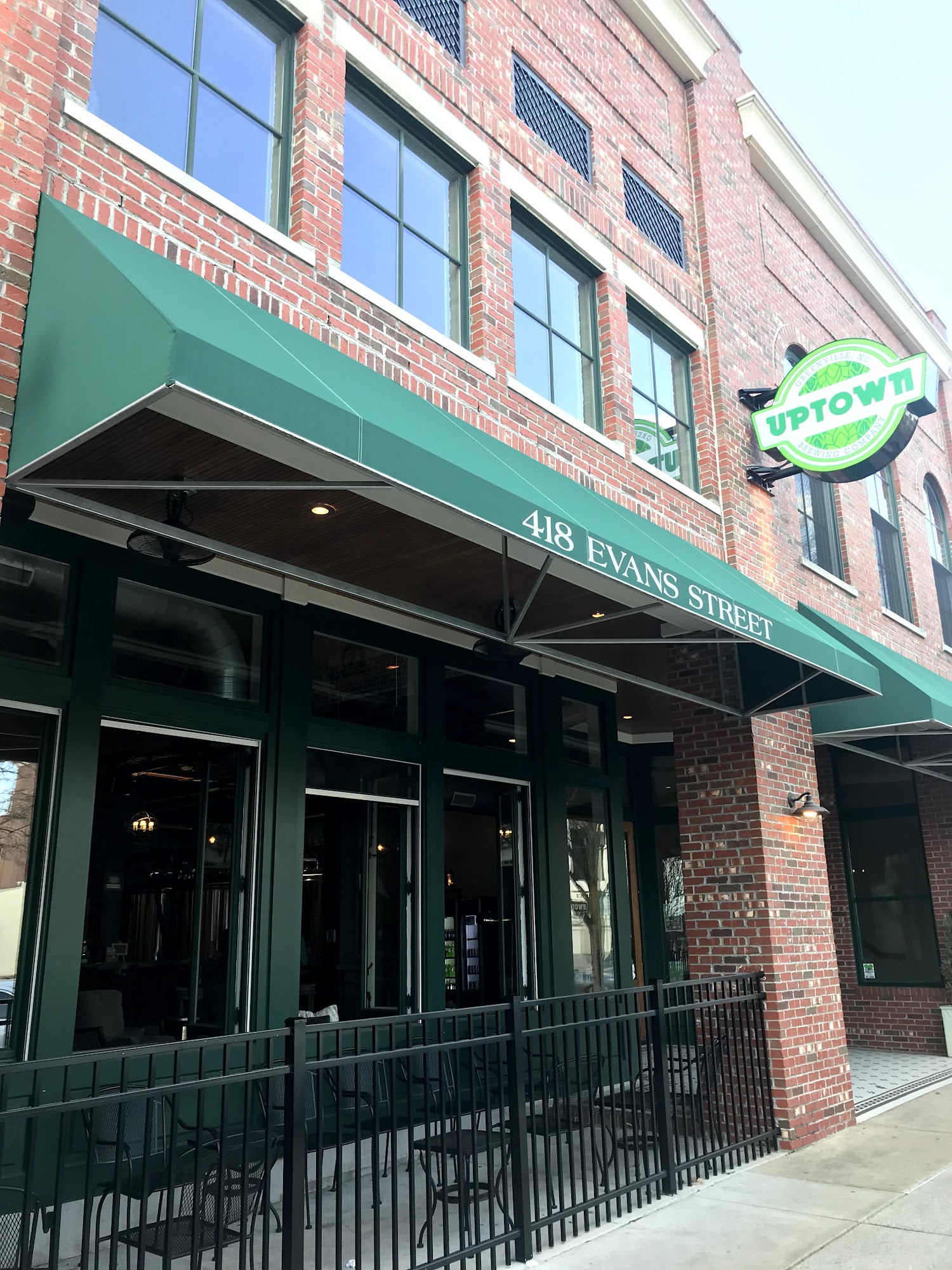 Uptown Brewing Company Menu