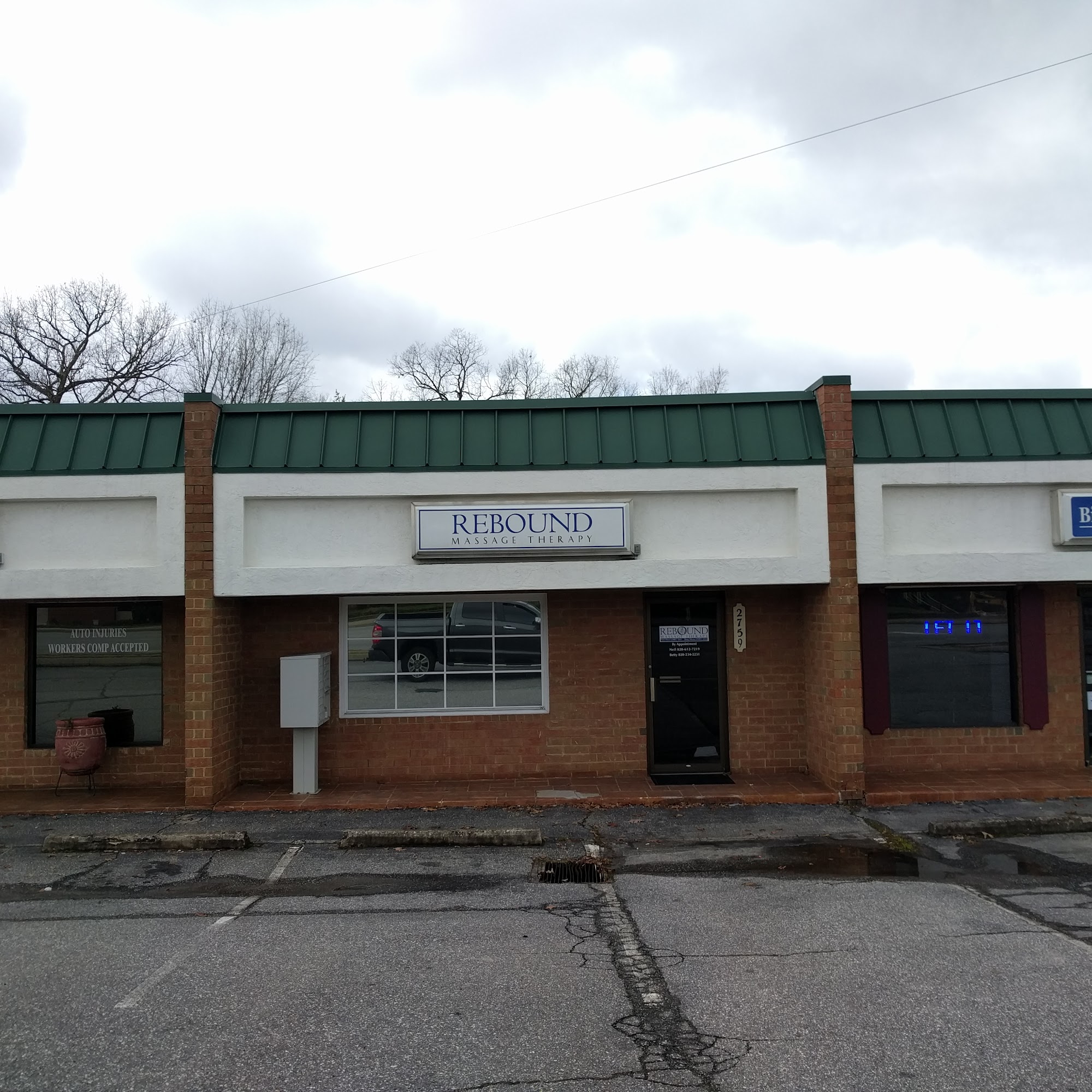 Rebound Massage Therapy 2759 N Center St, Hickory North Carolina 28601