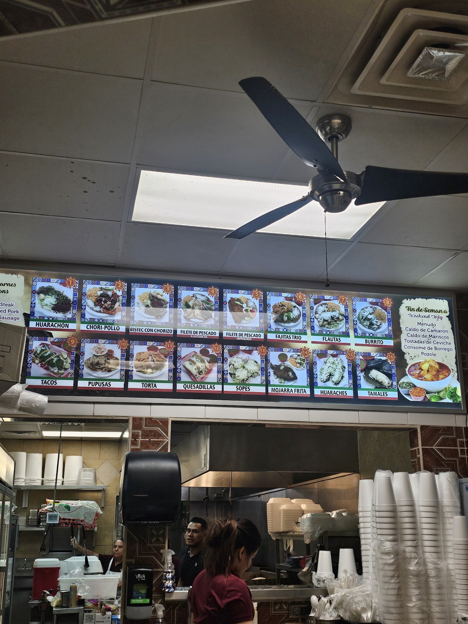 Panaderia Los Tres Hermanos Menu