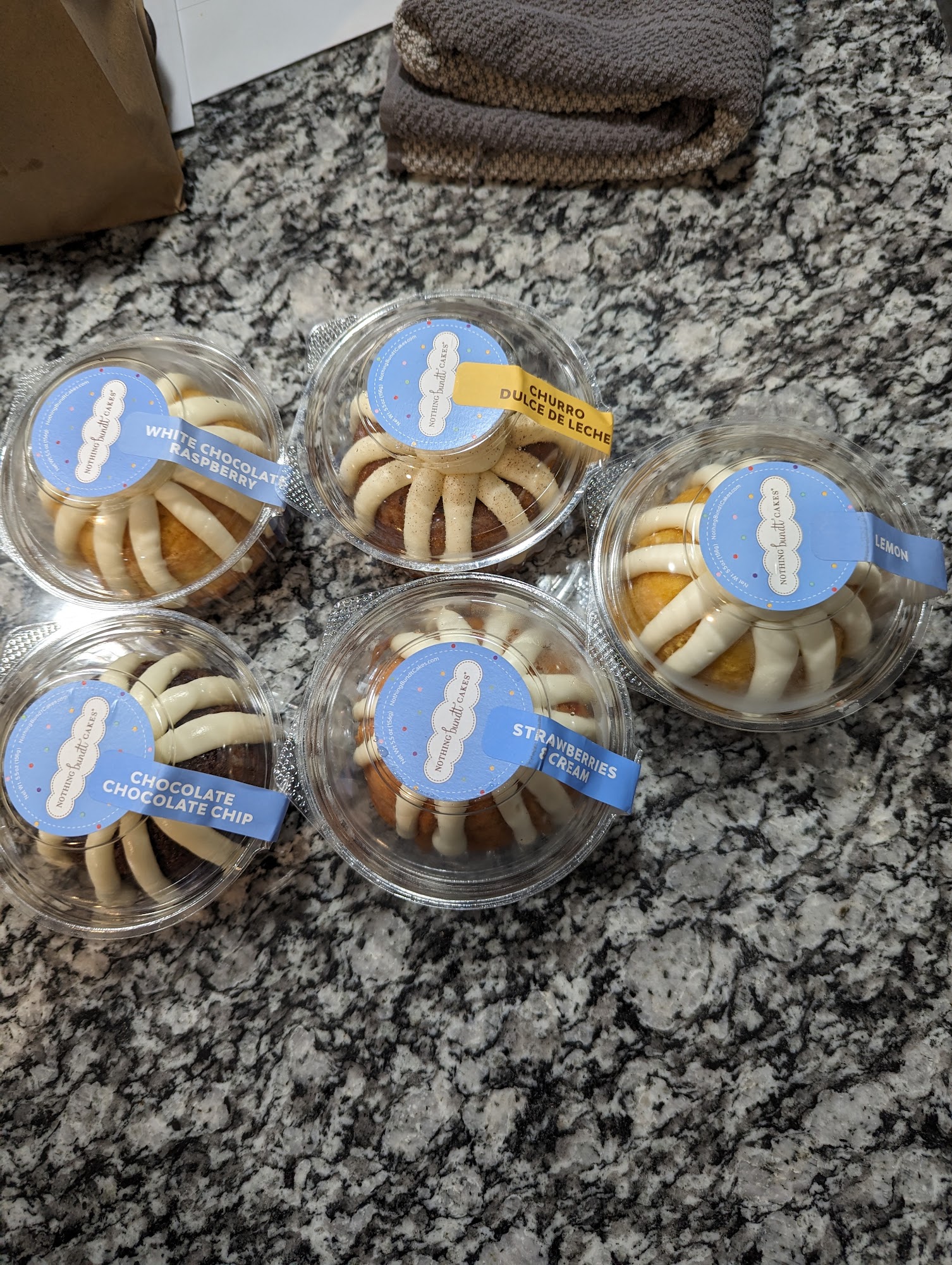 Nothing Bundt Cakes Menu