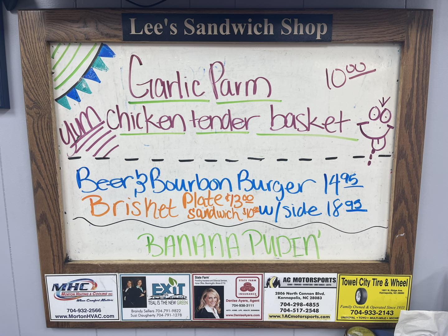 Lee's Sandwich Shop Kannapolis