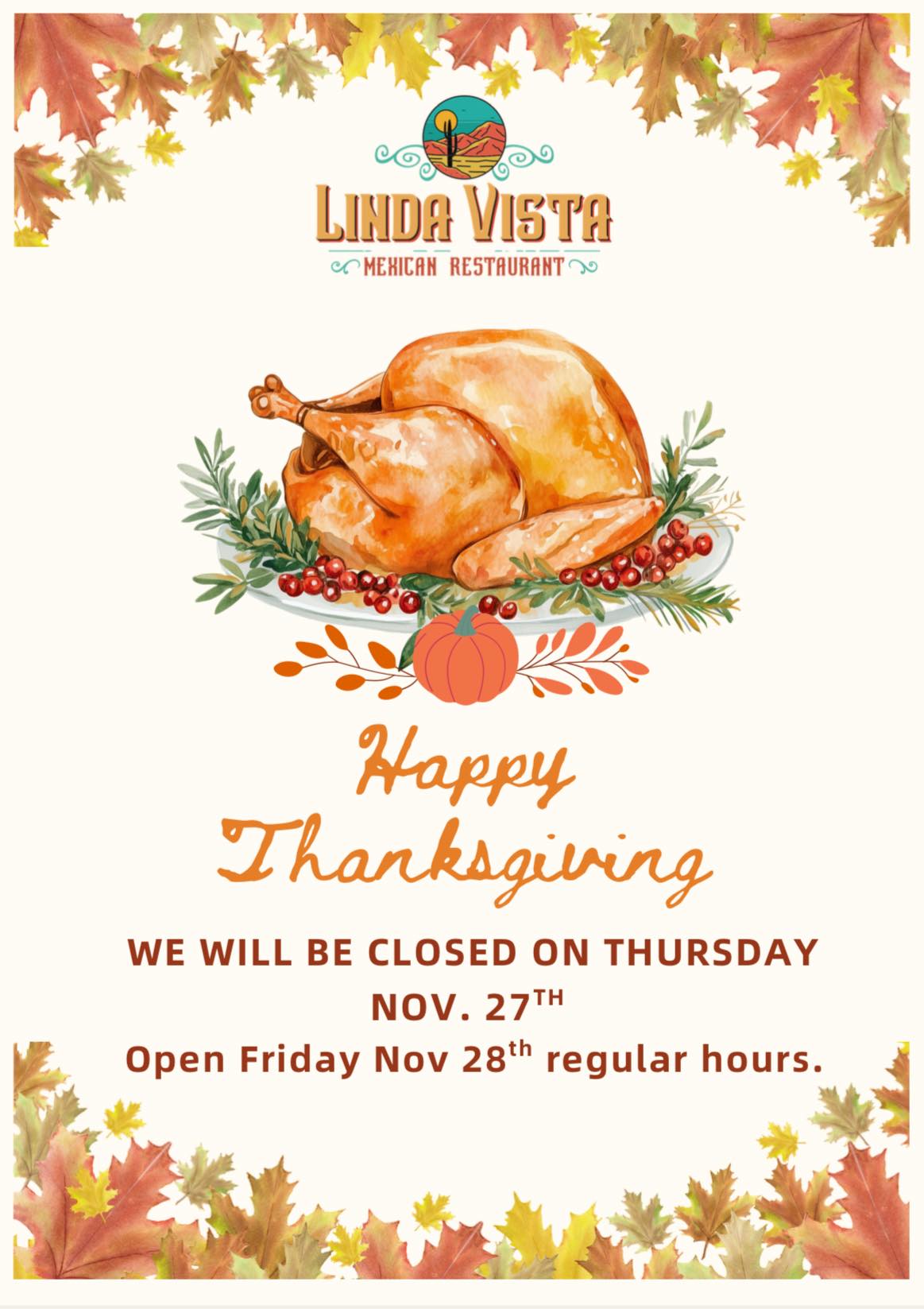 Linda Vista Mexican Restaurant King