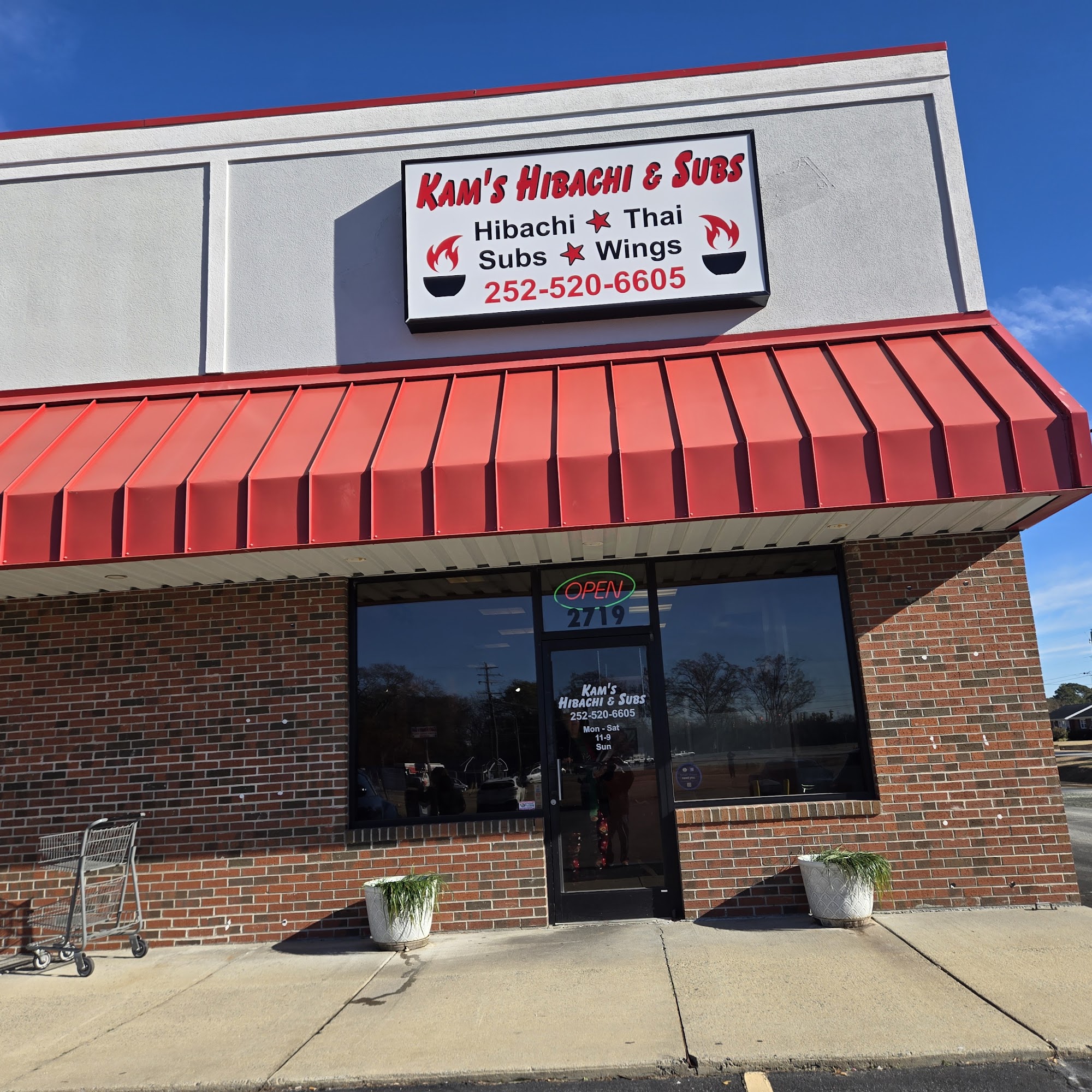 Kam's Hibachi&Sub 2719 NC-55, Kinston