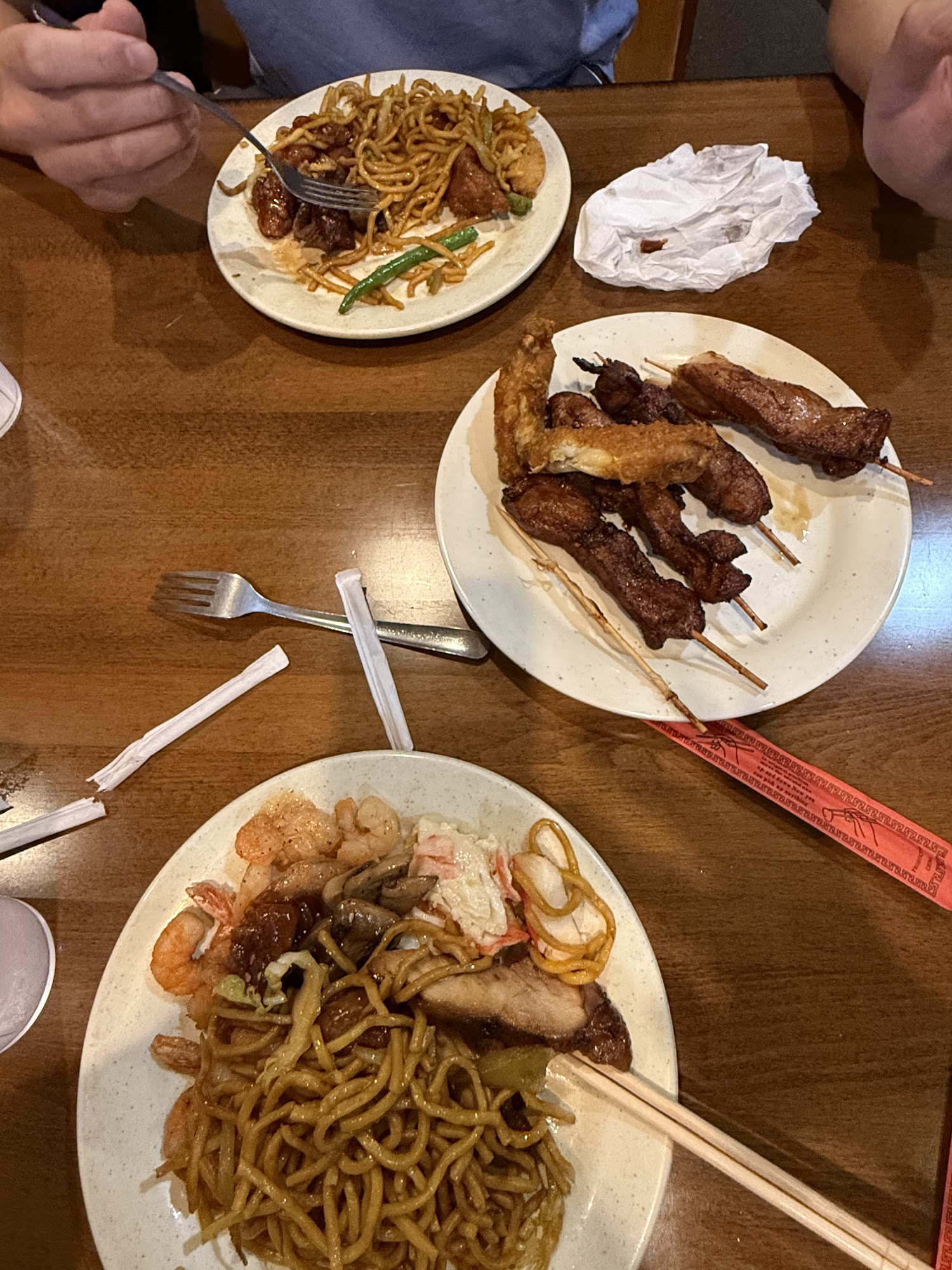 China Ming Buffet Menu