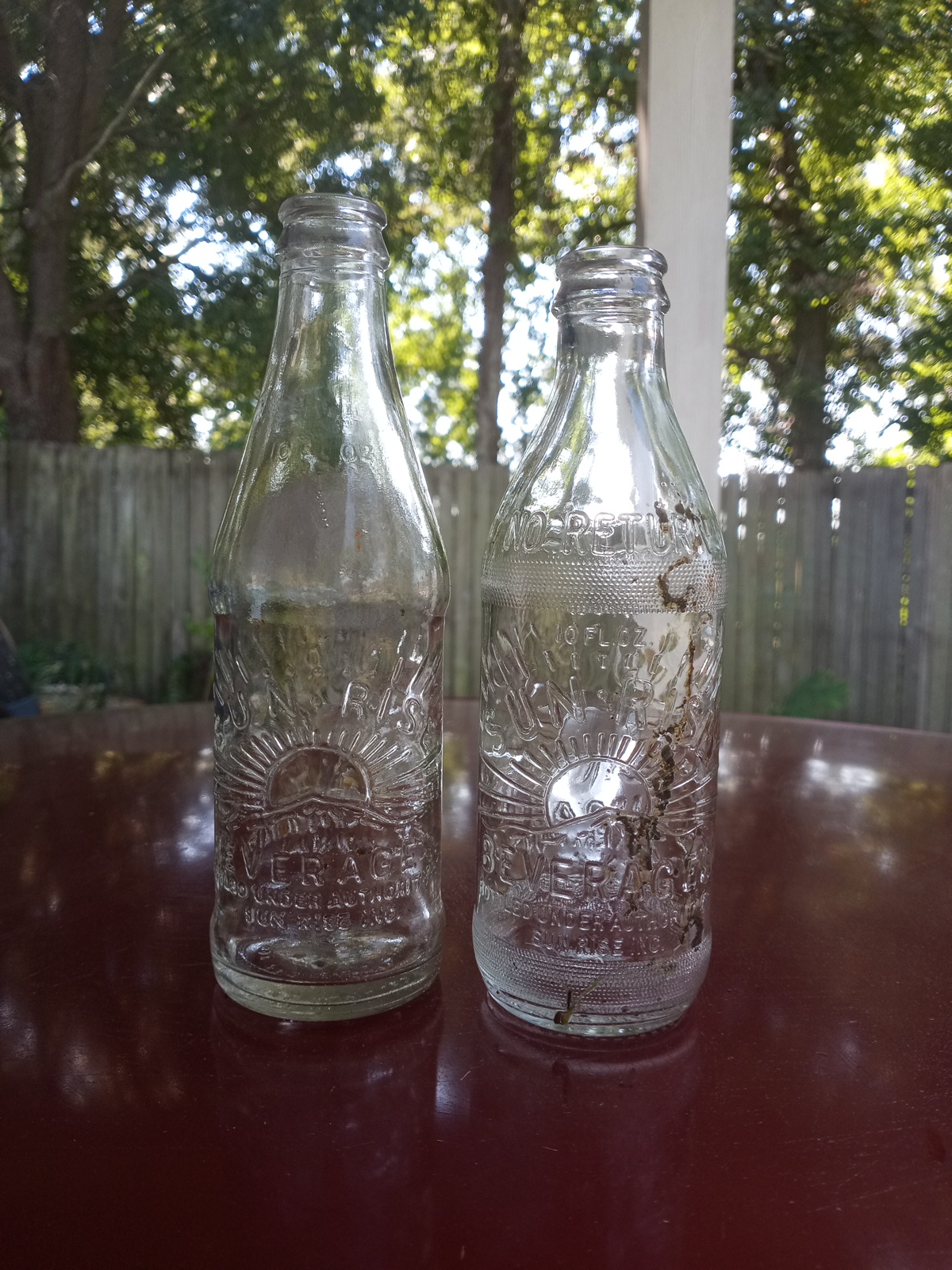 Sunrise Beverage Inc Menu