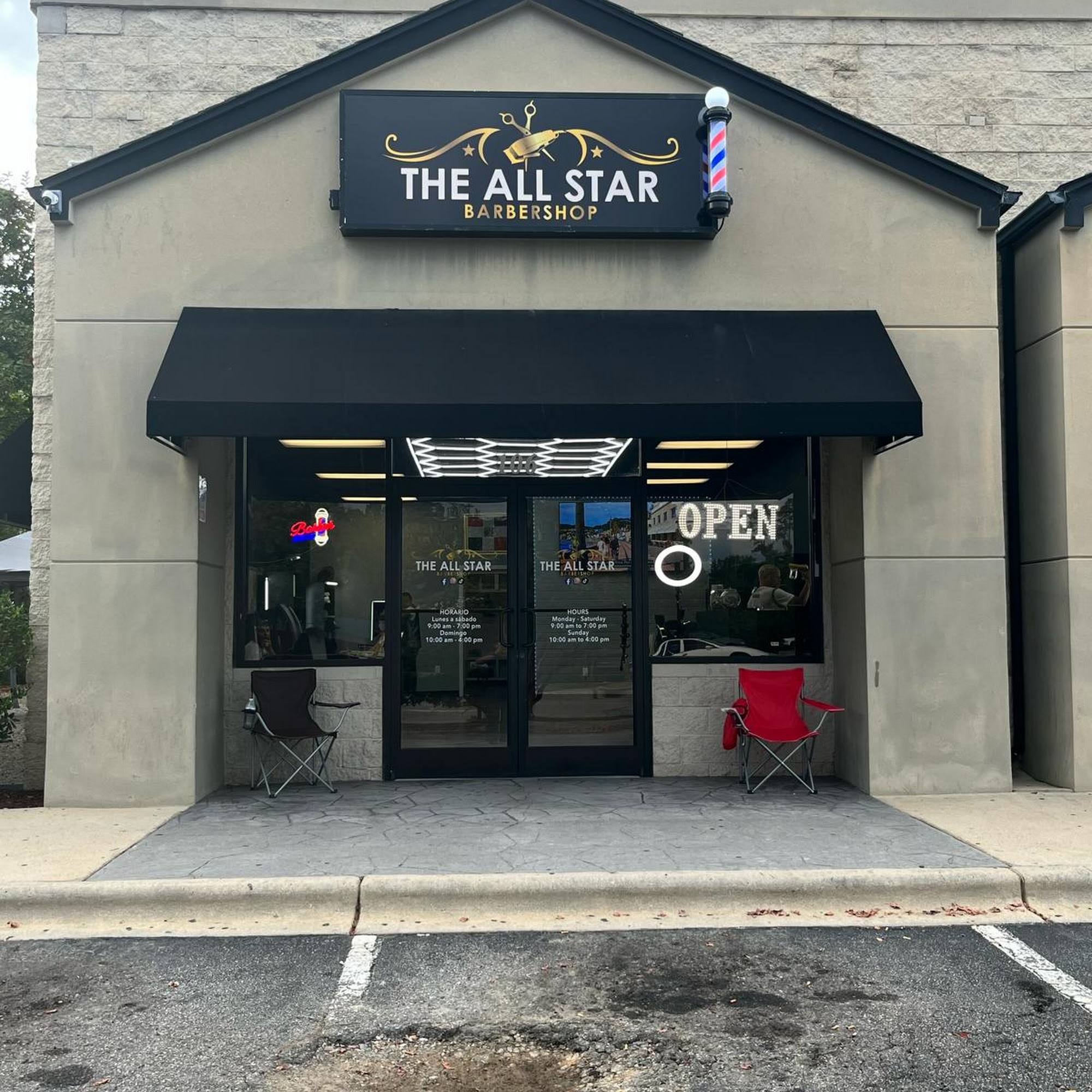 The All Star barbershop 348 S Bickett Blvd # 106, Louisburg North Carolina 27549