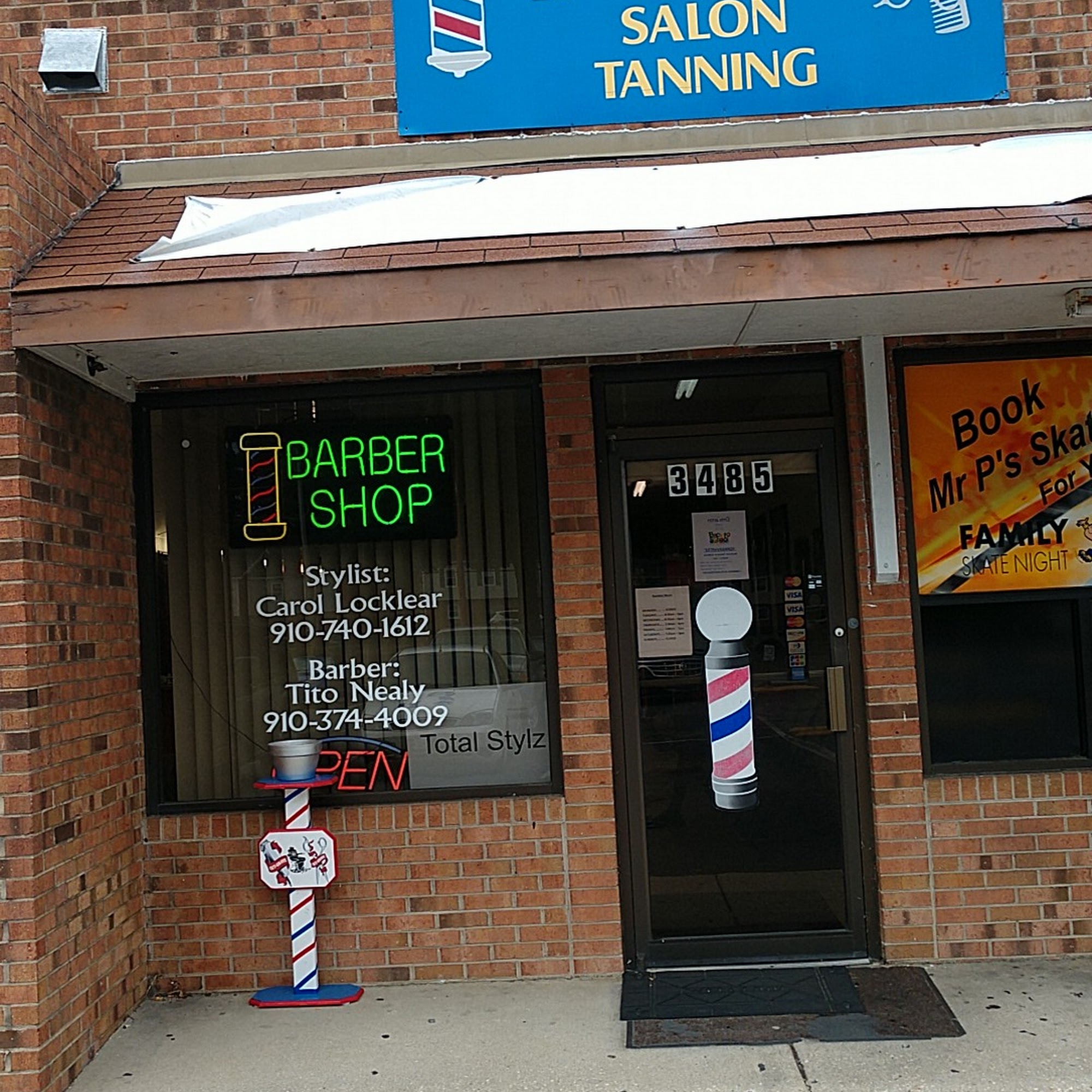 Total stylz 3485 Fayetteville Rd, Lumberton North Carolina 28358