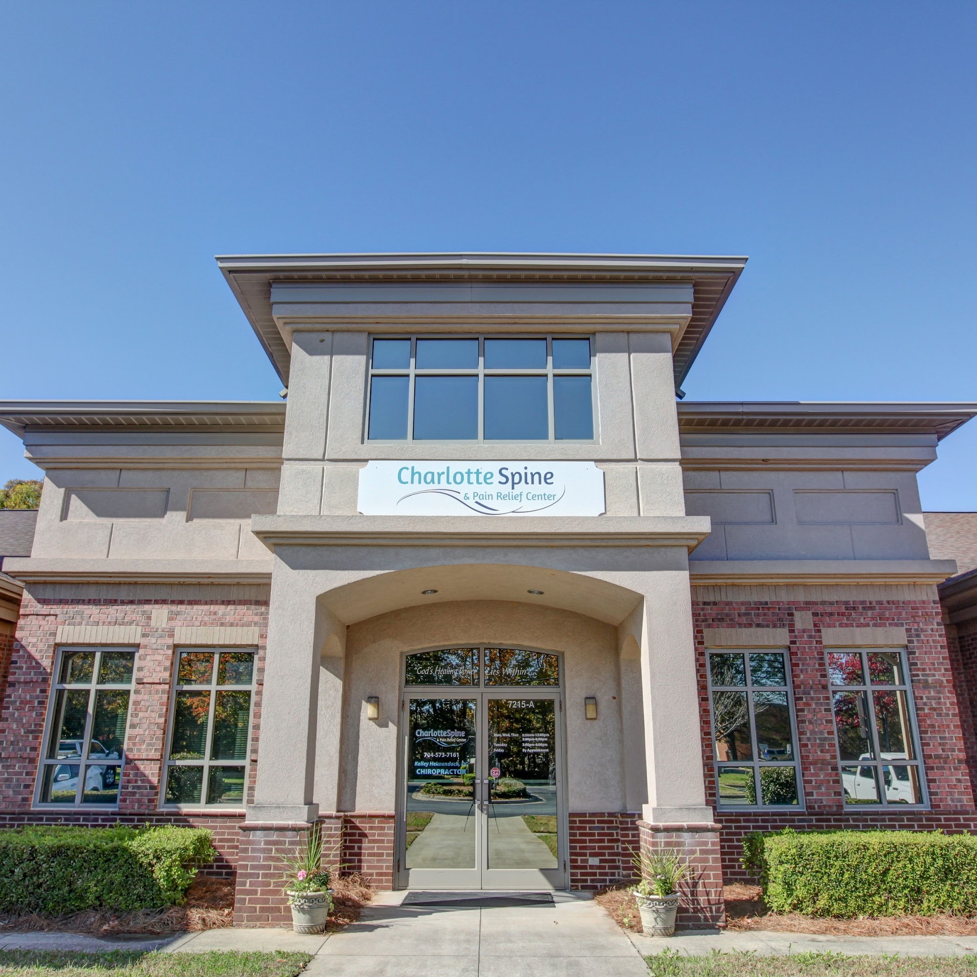 Charlotte Spine and Pain Relief Center 7215-A Lebanon Rd, Mint Hill North Carolina 28227