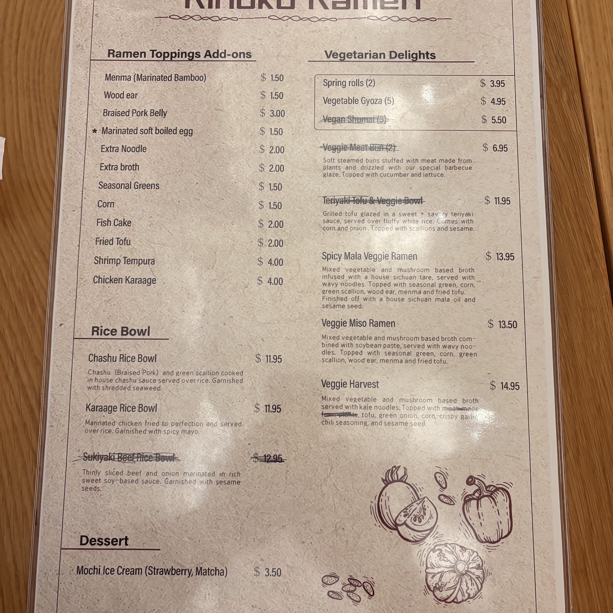 Kinoko Ramen Morrisville