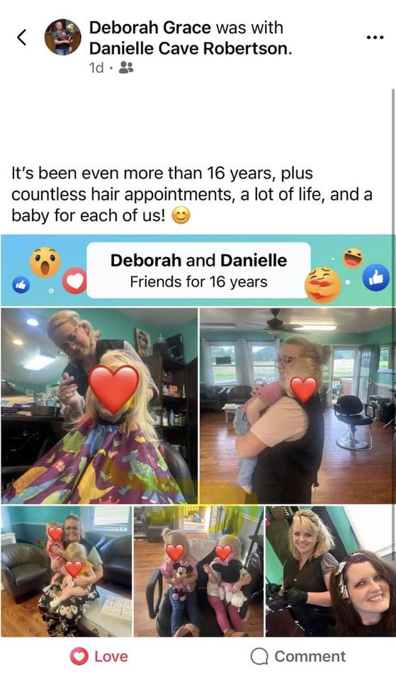 Danielle's hair salon