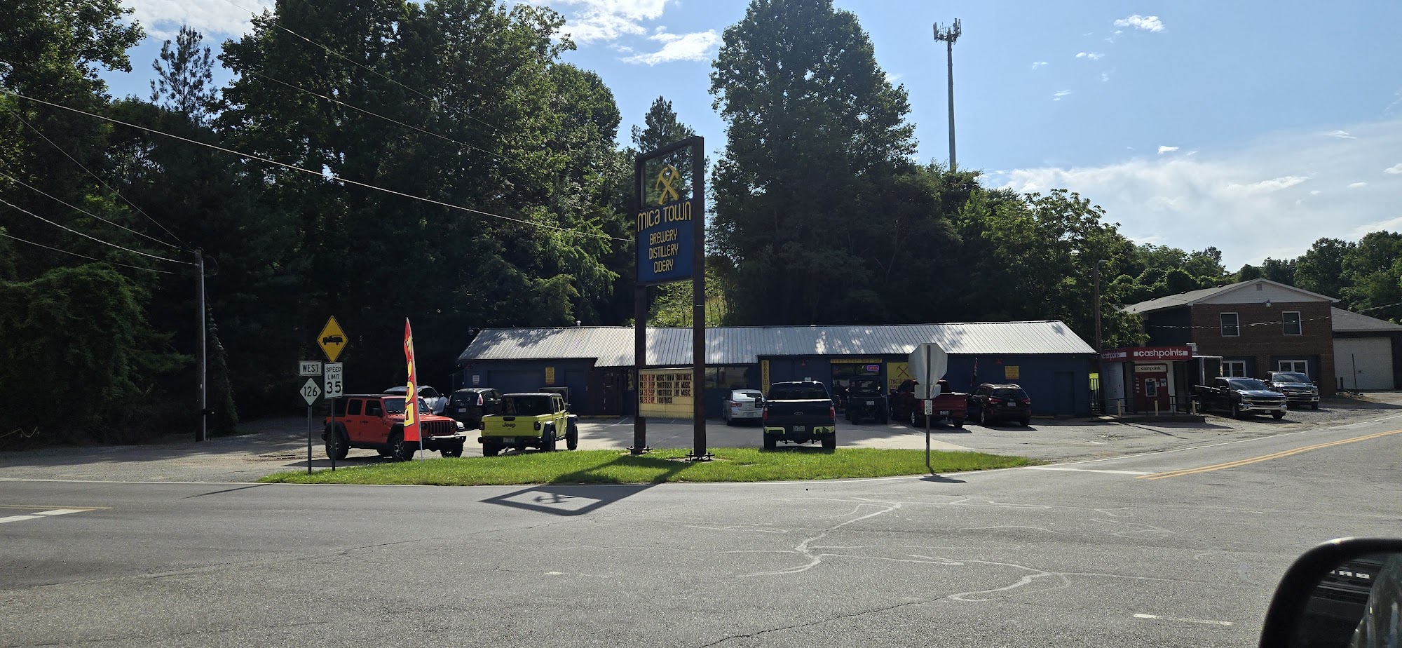 Mica Town Brewing Nebo Location Menu