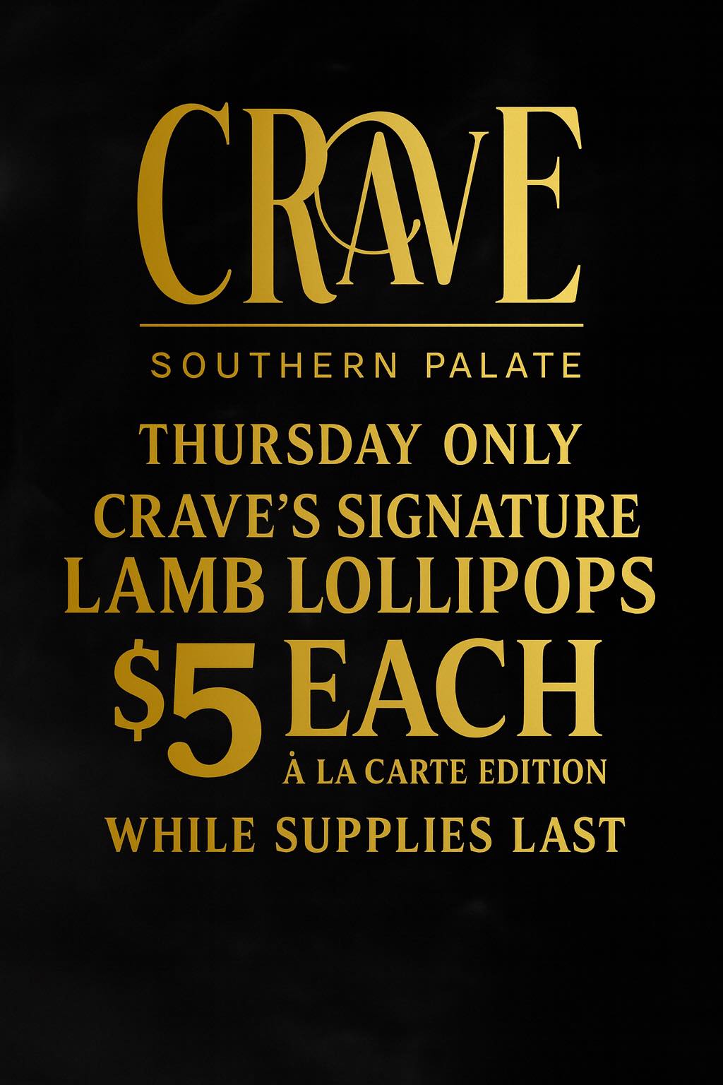 Crave Southern Palate