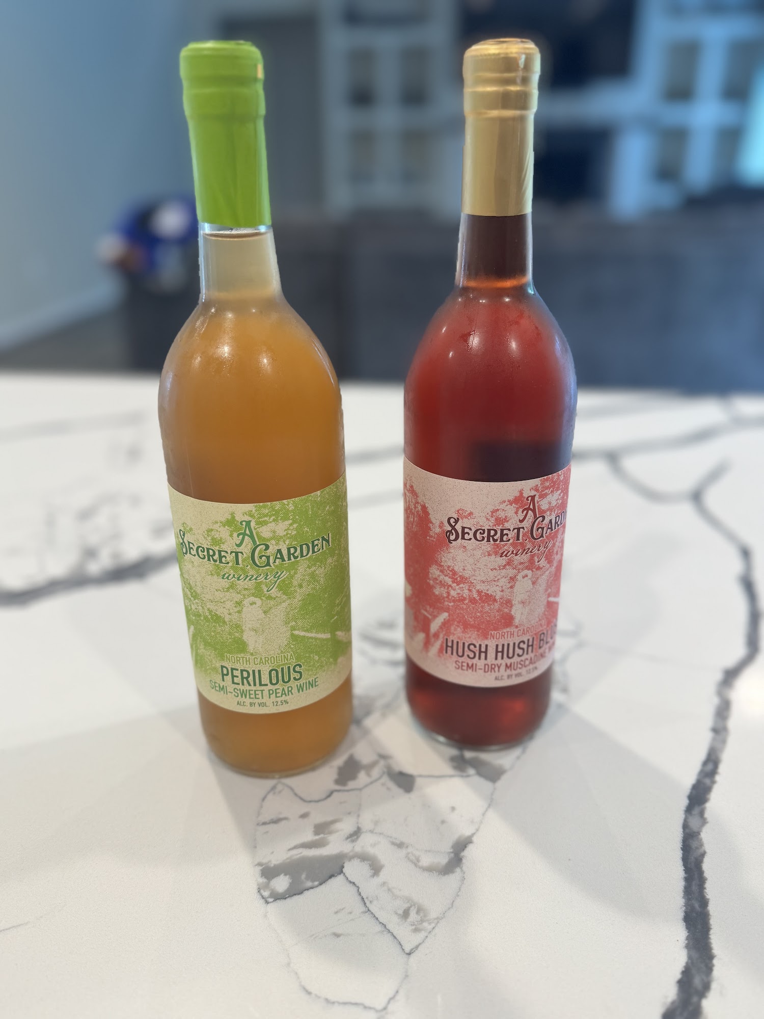 A Secret Garden Winery Menu