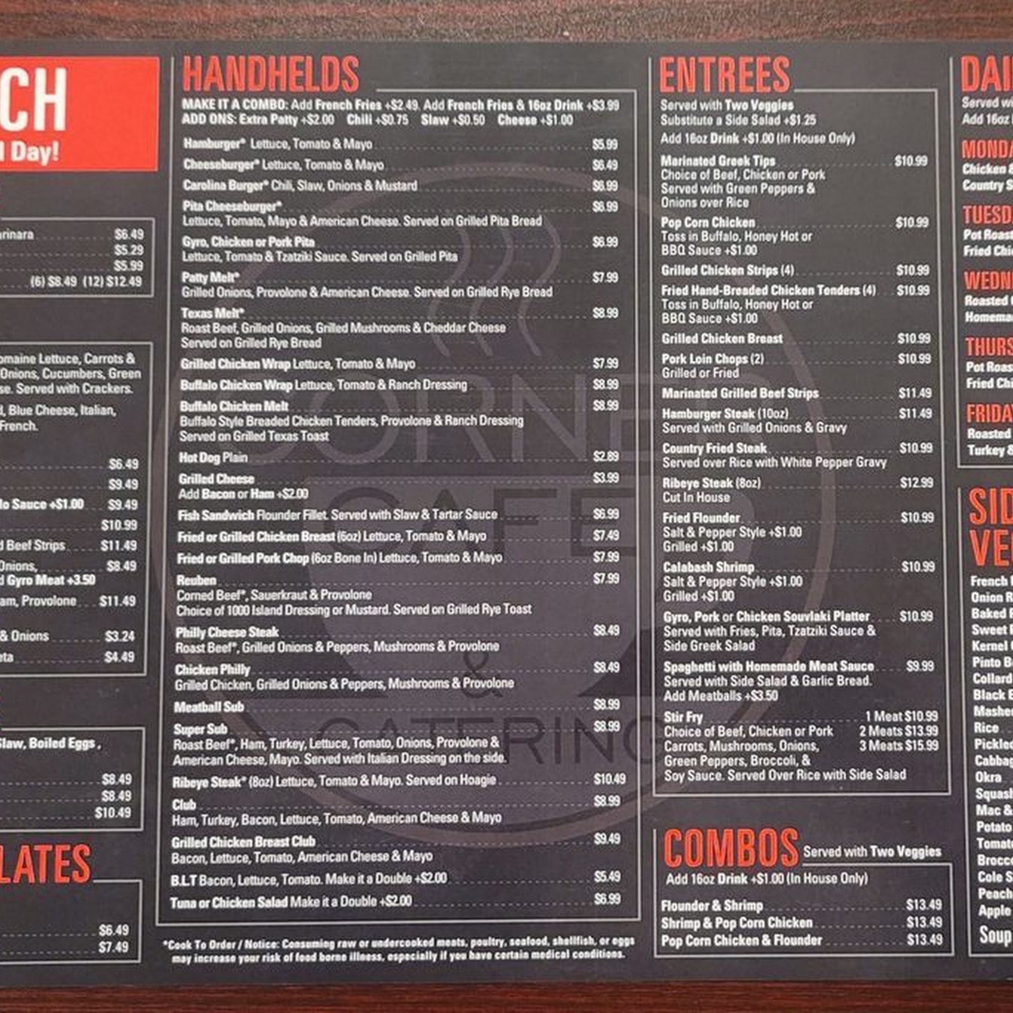 Corner Cafe and Catering Pineville