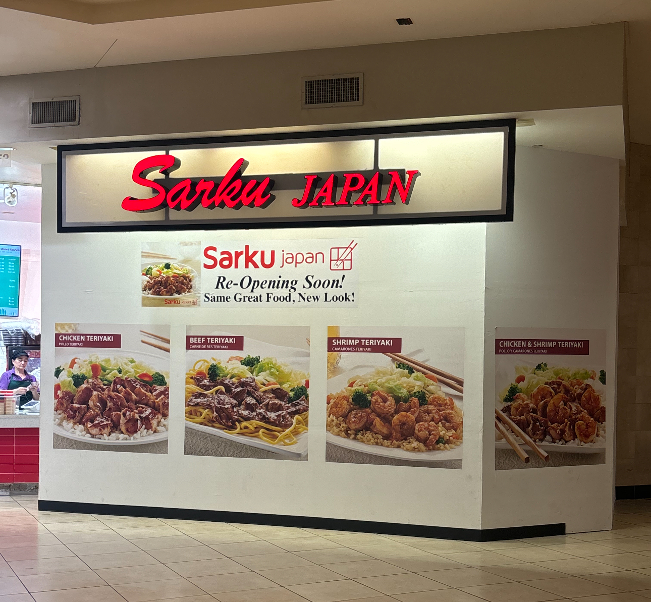 Sarku Japan Menu