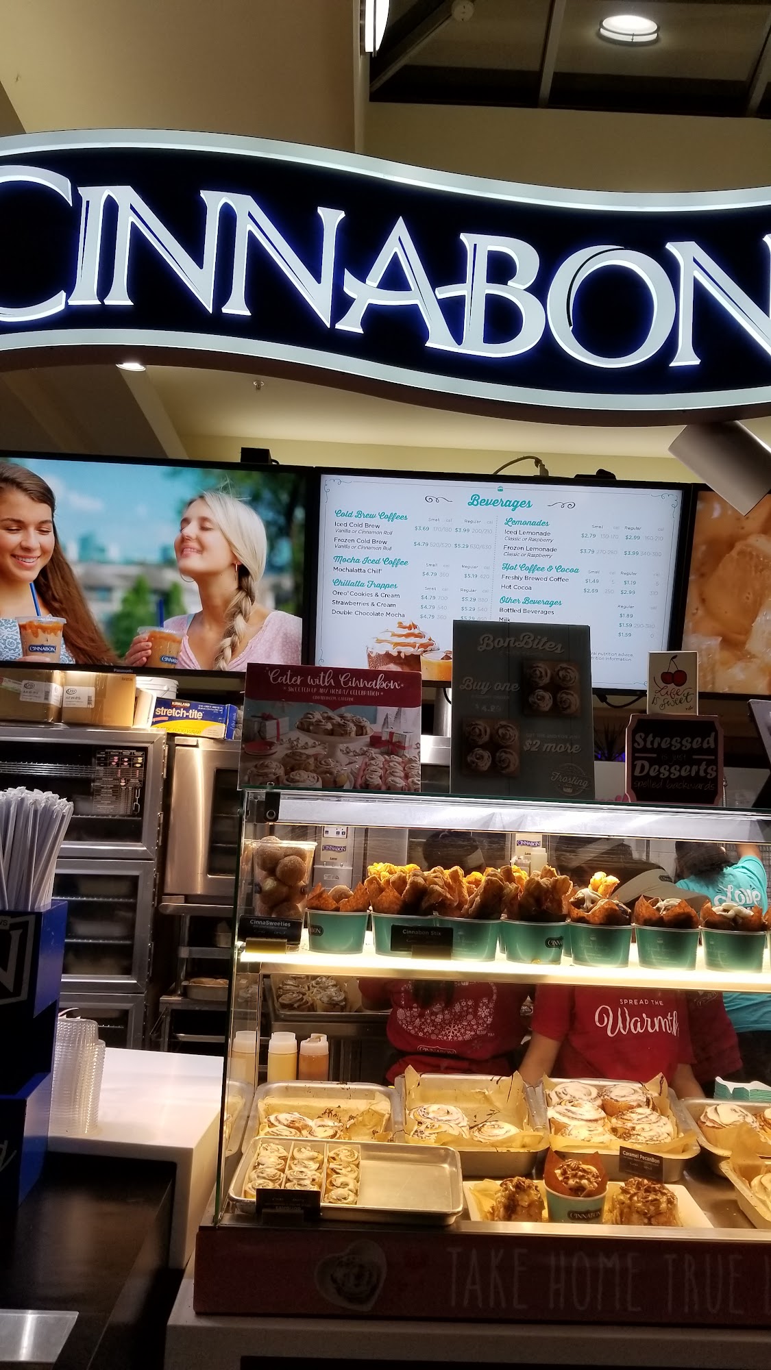 Cinnabon Menu