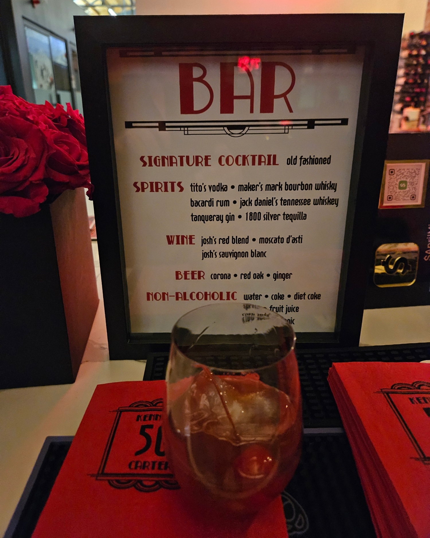 Mixerz Bar Service & Staffing Menu