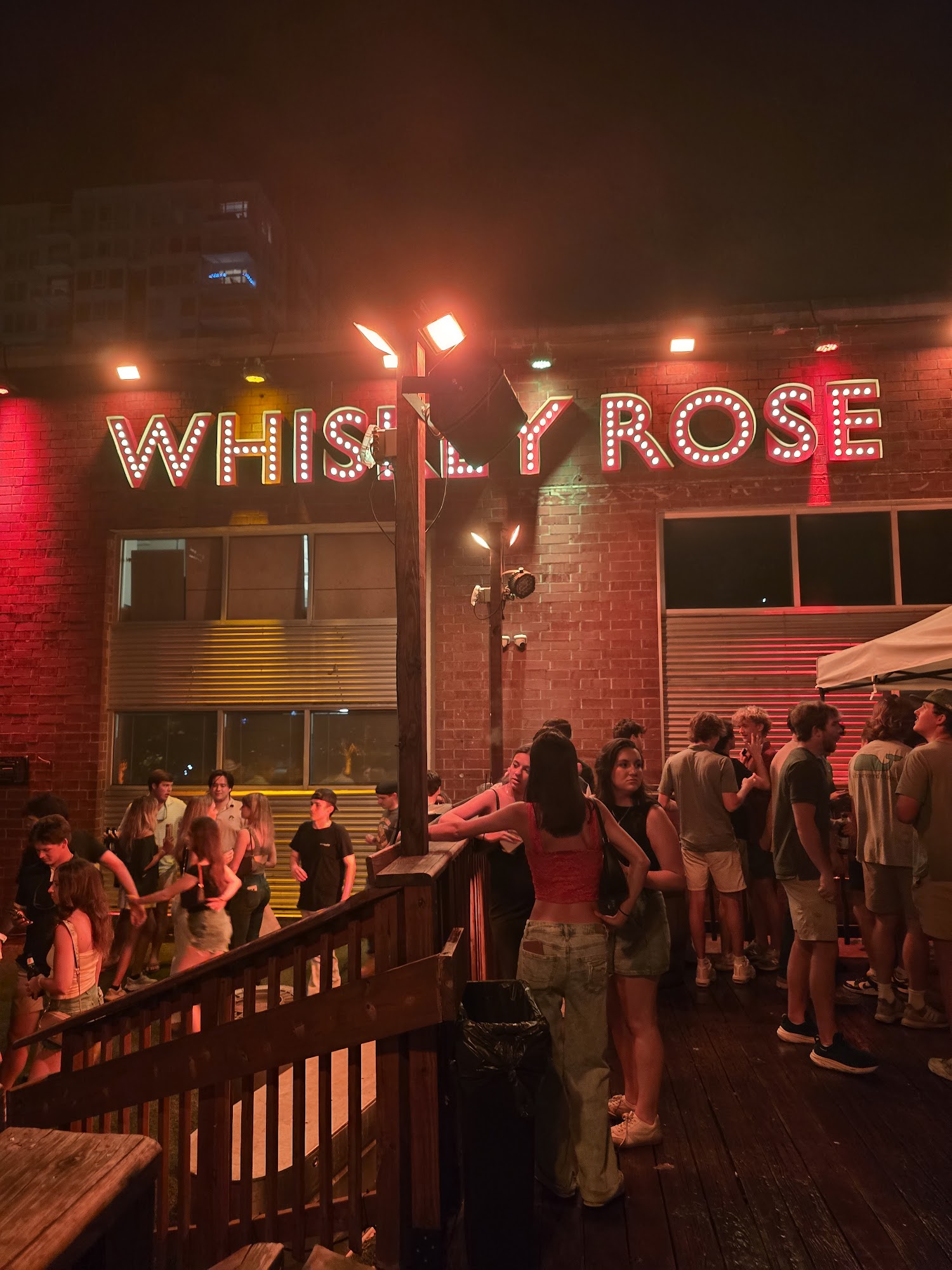 Whiskey Rose Raleigh Menu