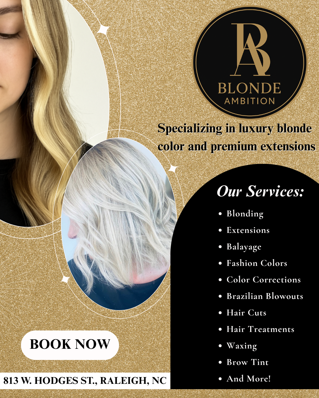 Blonde Ambition Salon 813 Hodges St, Raleigh North Carolina 27609