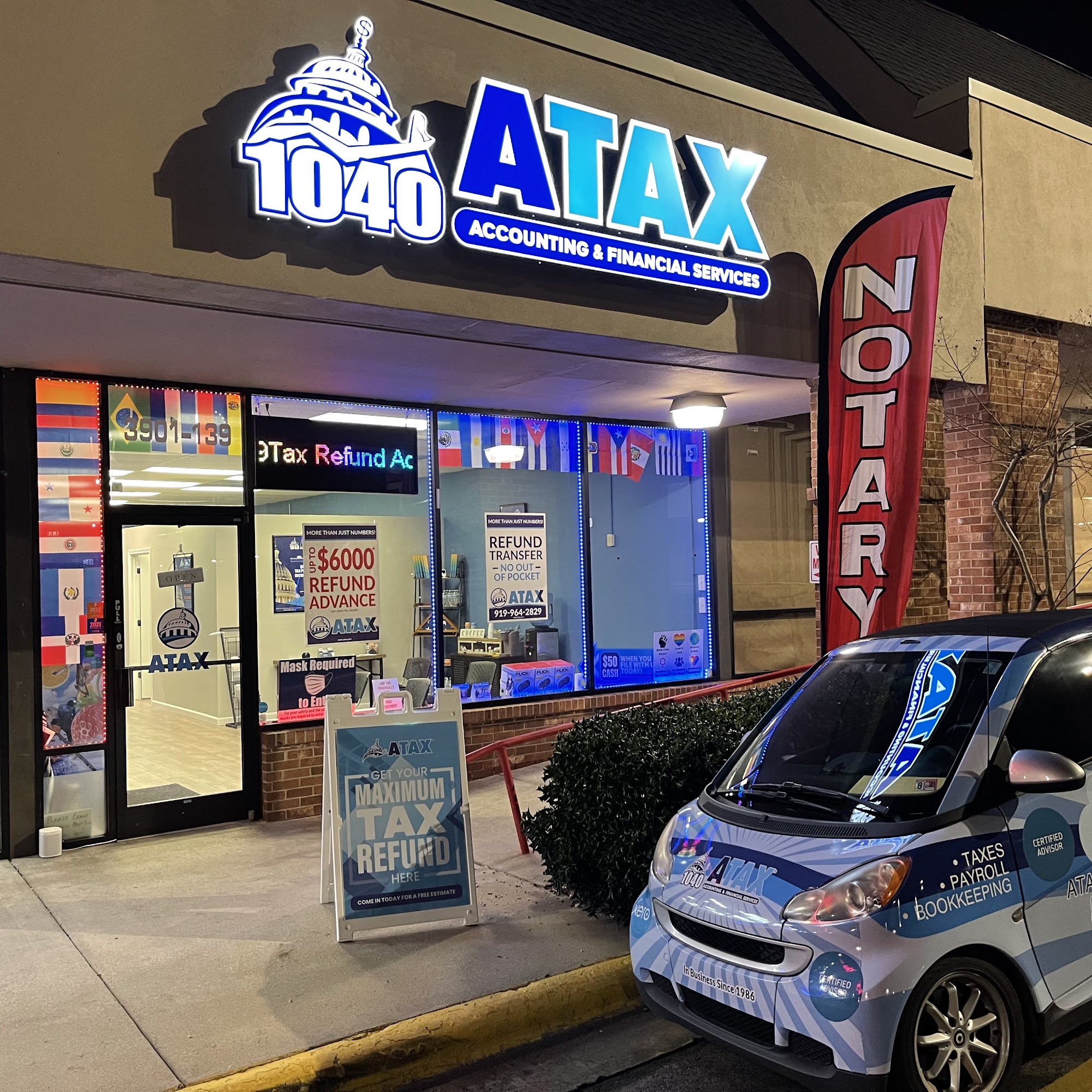 ATAX - CAPITAL BLVD, RALEIGH NC