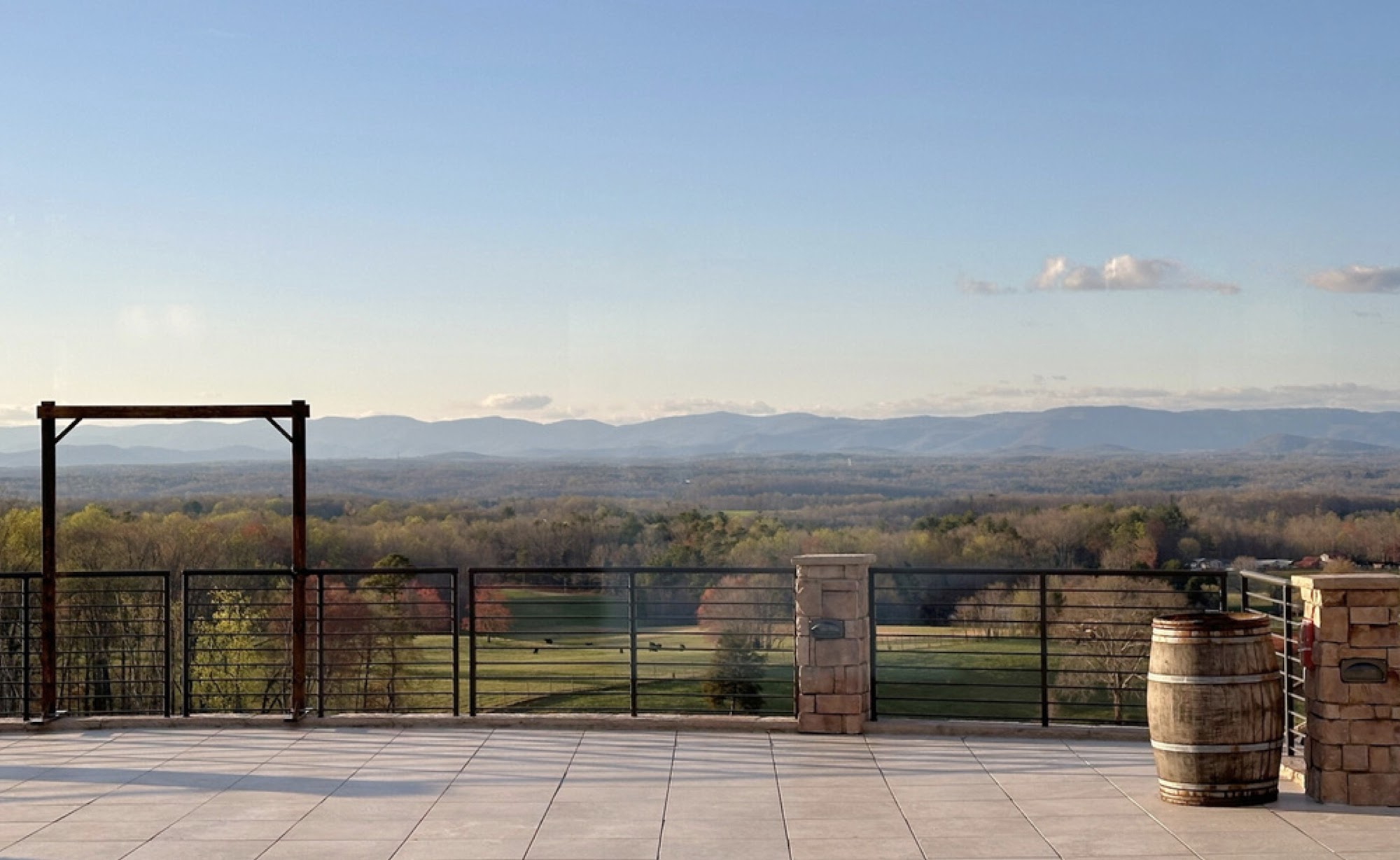 Piccione Vineyards Menu