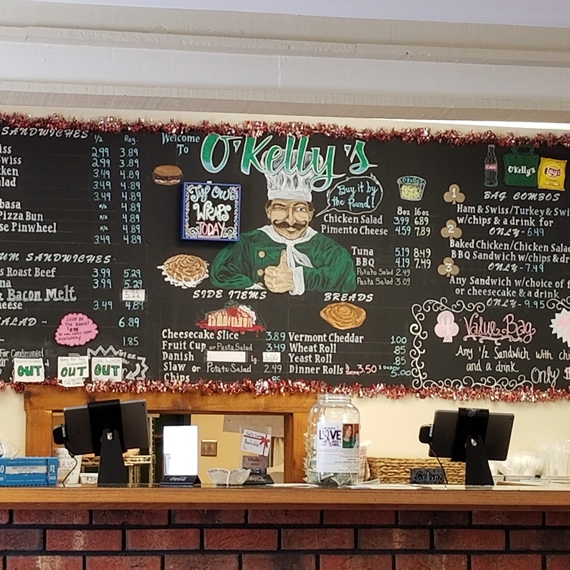 O’Kelly’s Deli & Pastries Roxboro