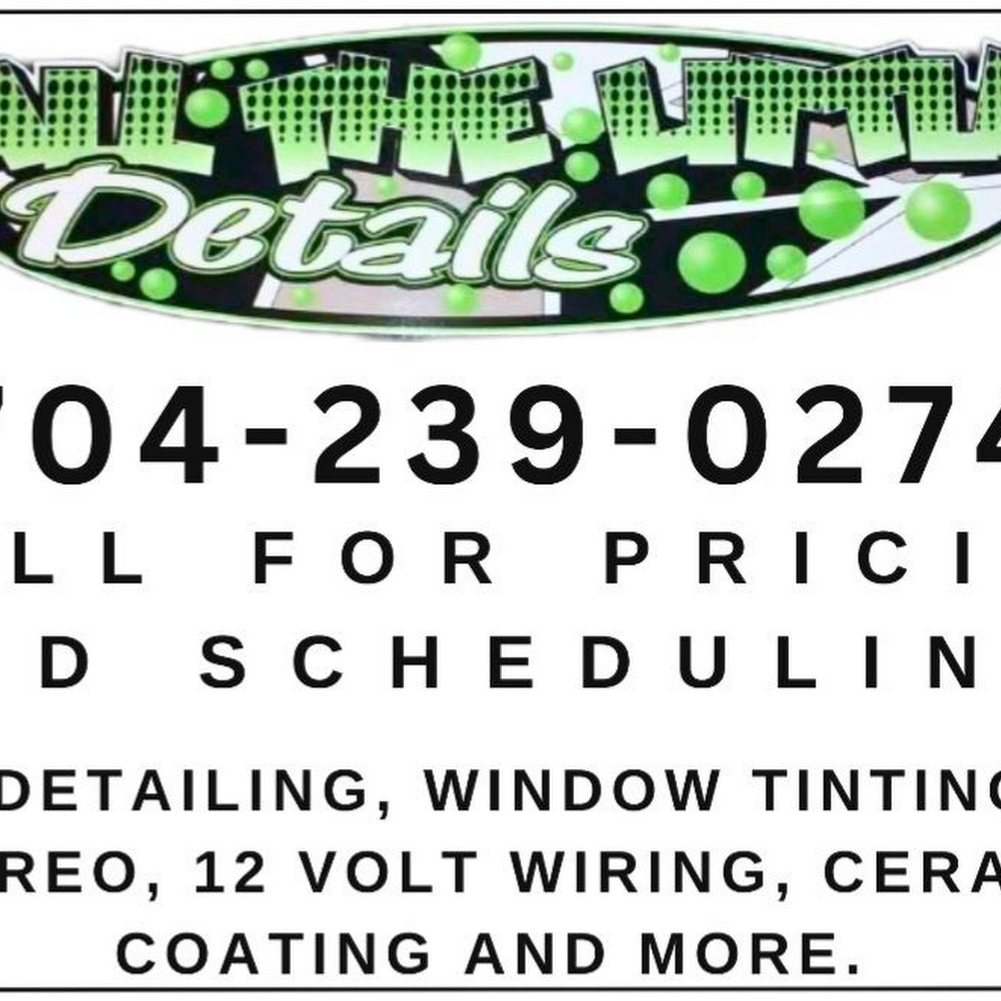 All The Little Details