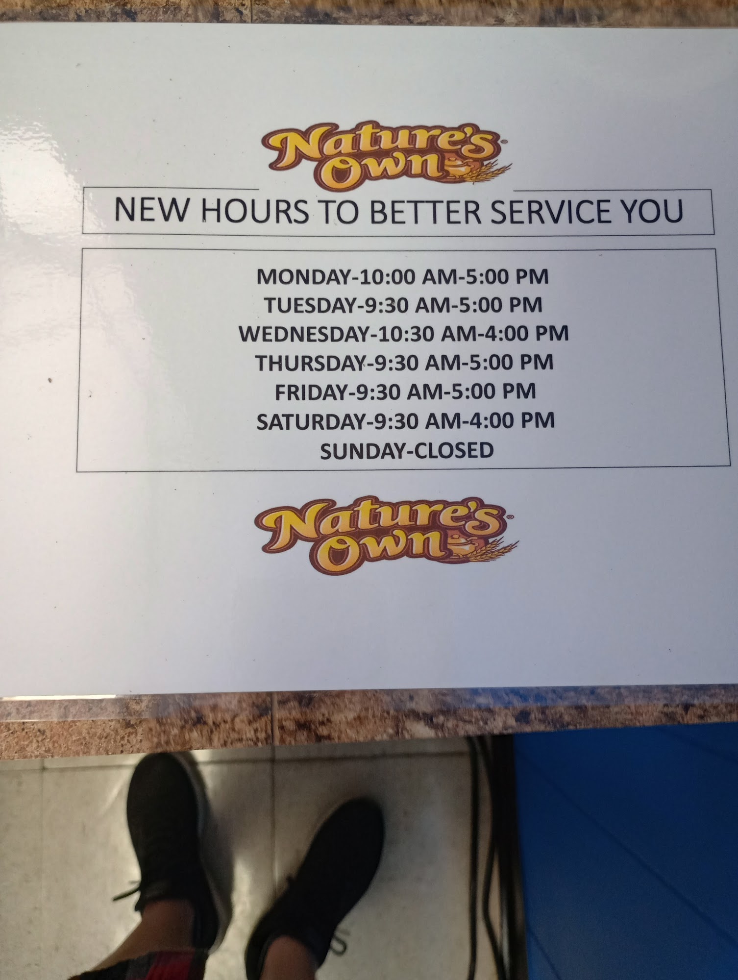 Flowers Bakery Outlet Menu