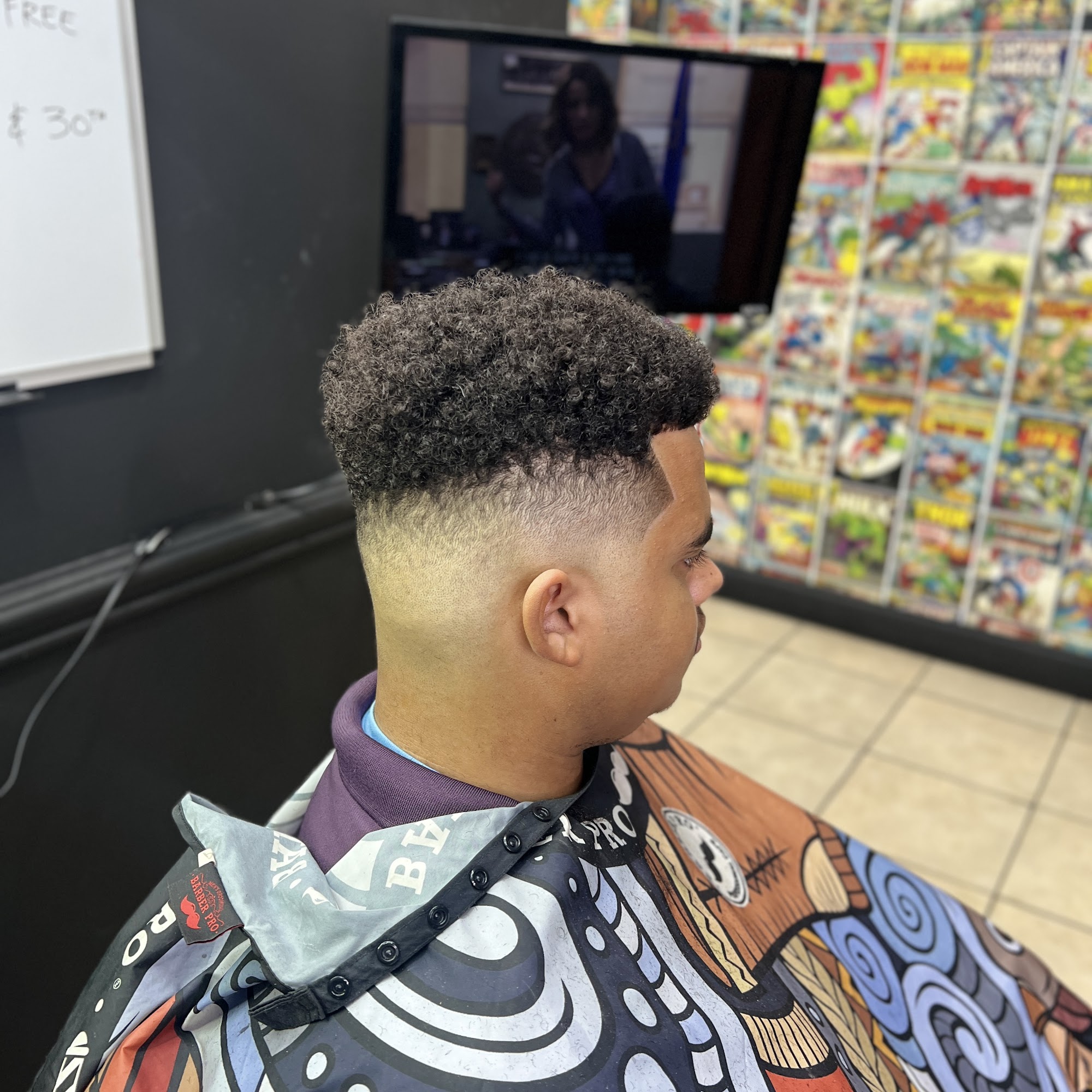 SANFORD NC BARBER Edson Arvizu 108 E Main St, Sanford North Carolina 27332