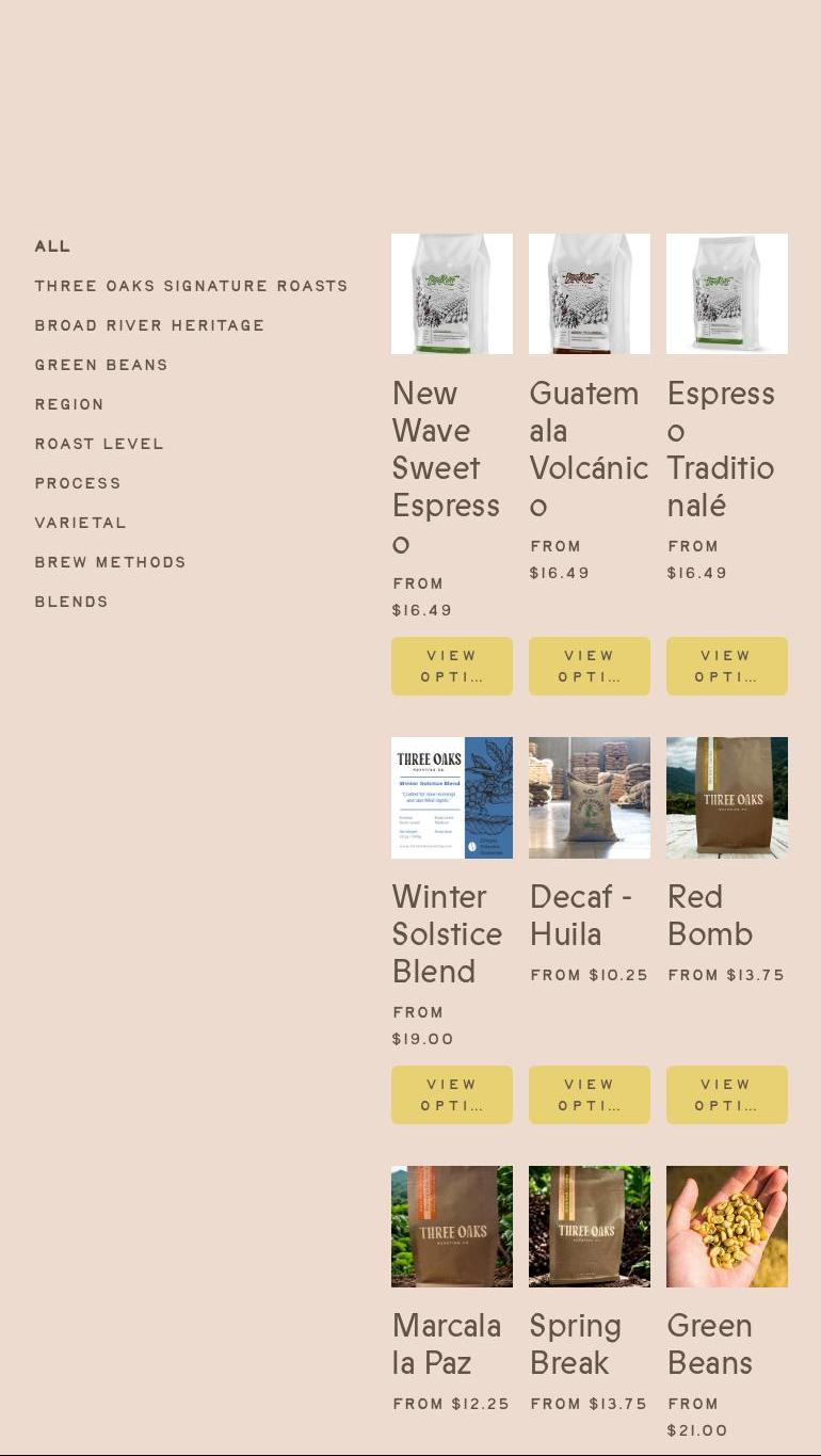 Press Coffee Lounge Menu