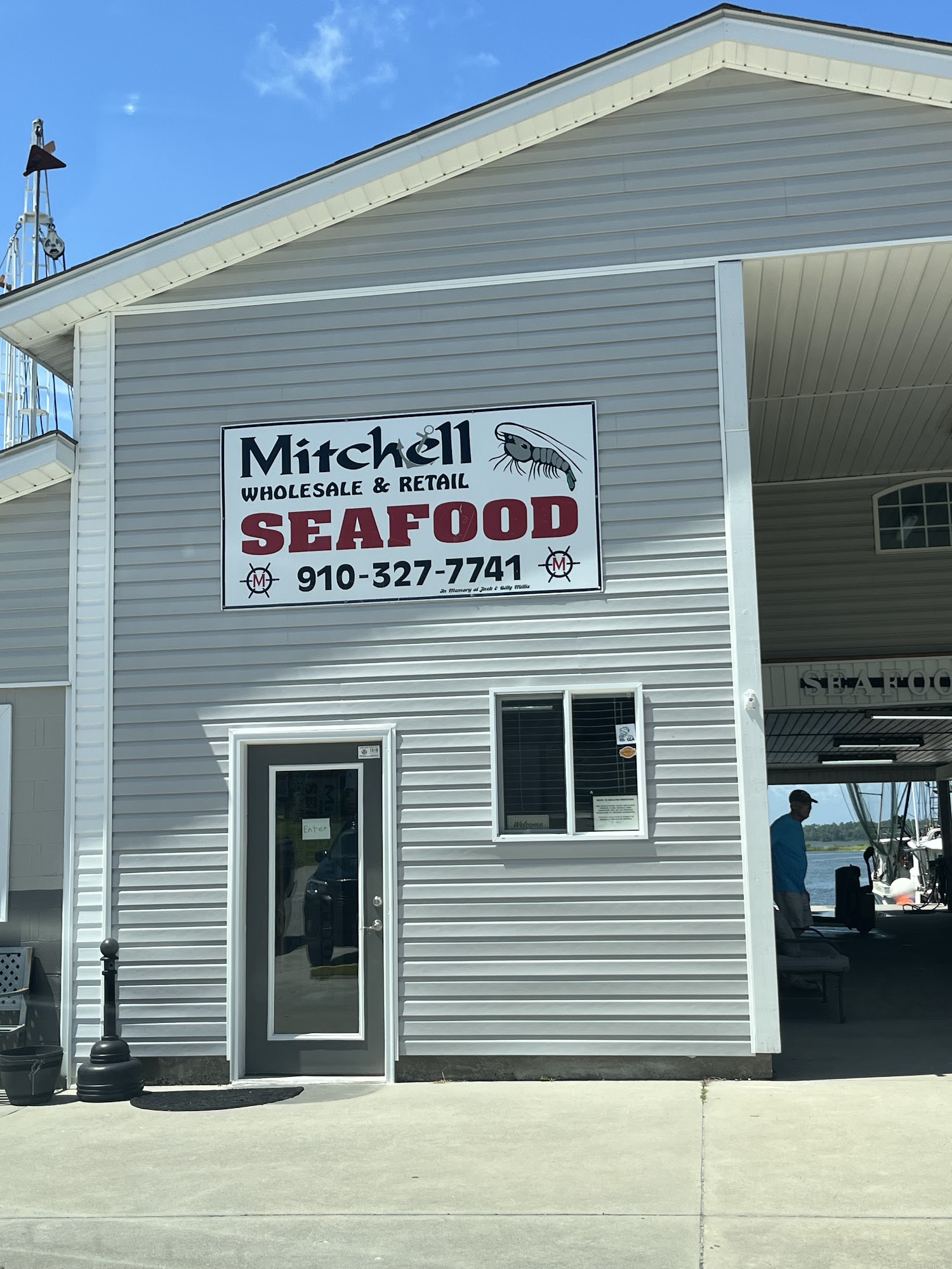 Mitchell Seafood Menu