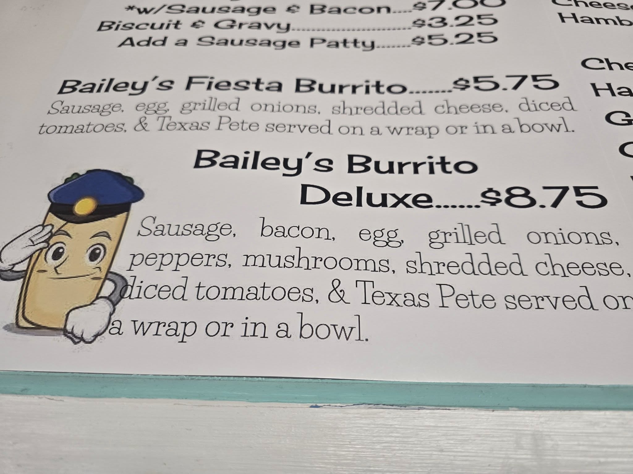 Surf City Pier Grill Menu