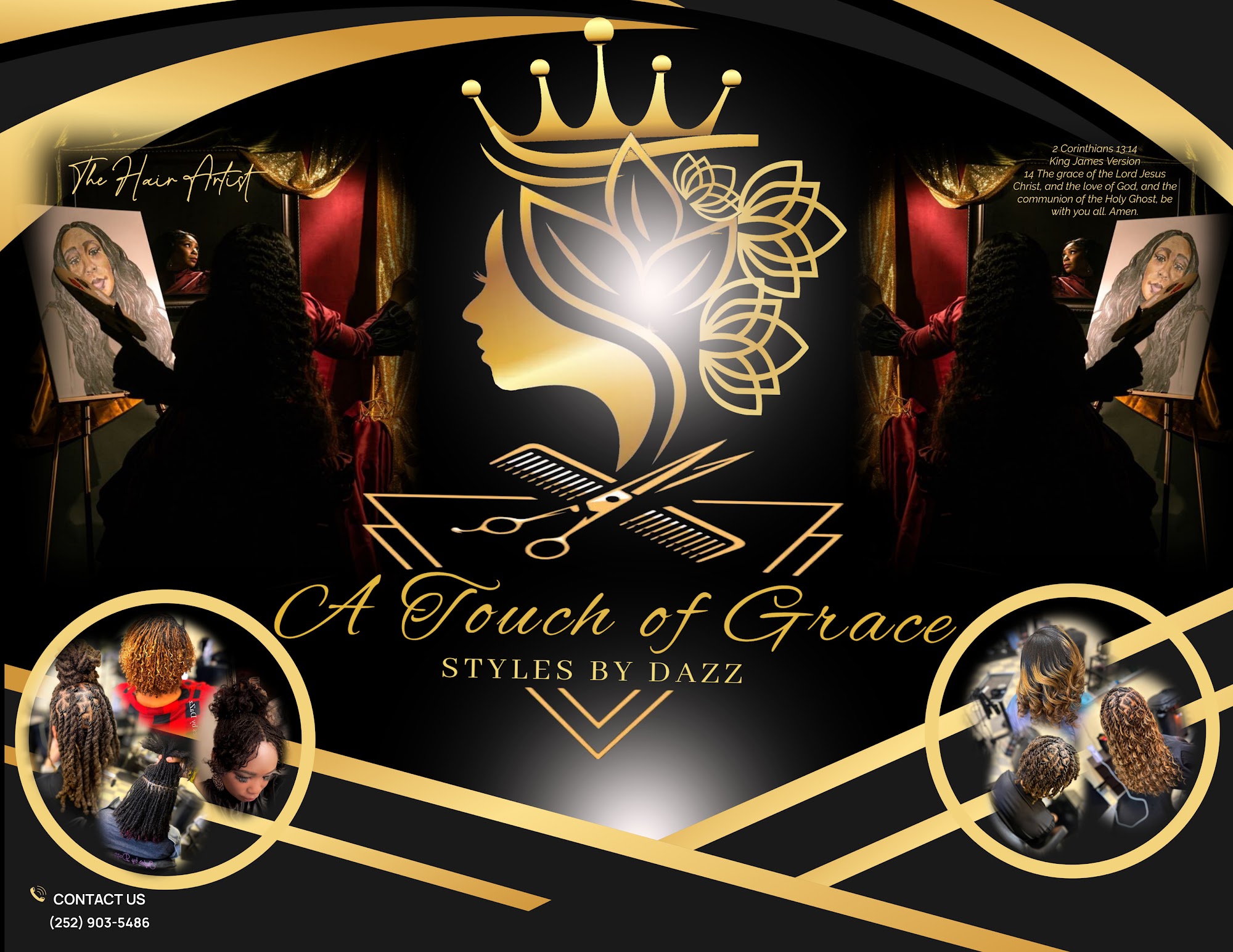 A Touch of Grace/Styles by DaZz 105 E Pitt St, Tarboro North Carolina 27886
