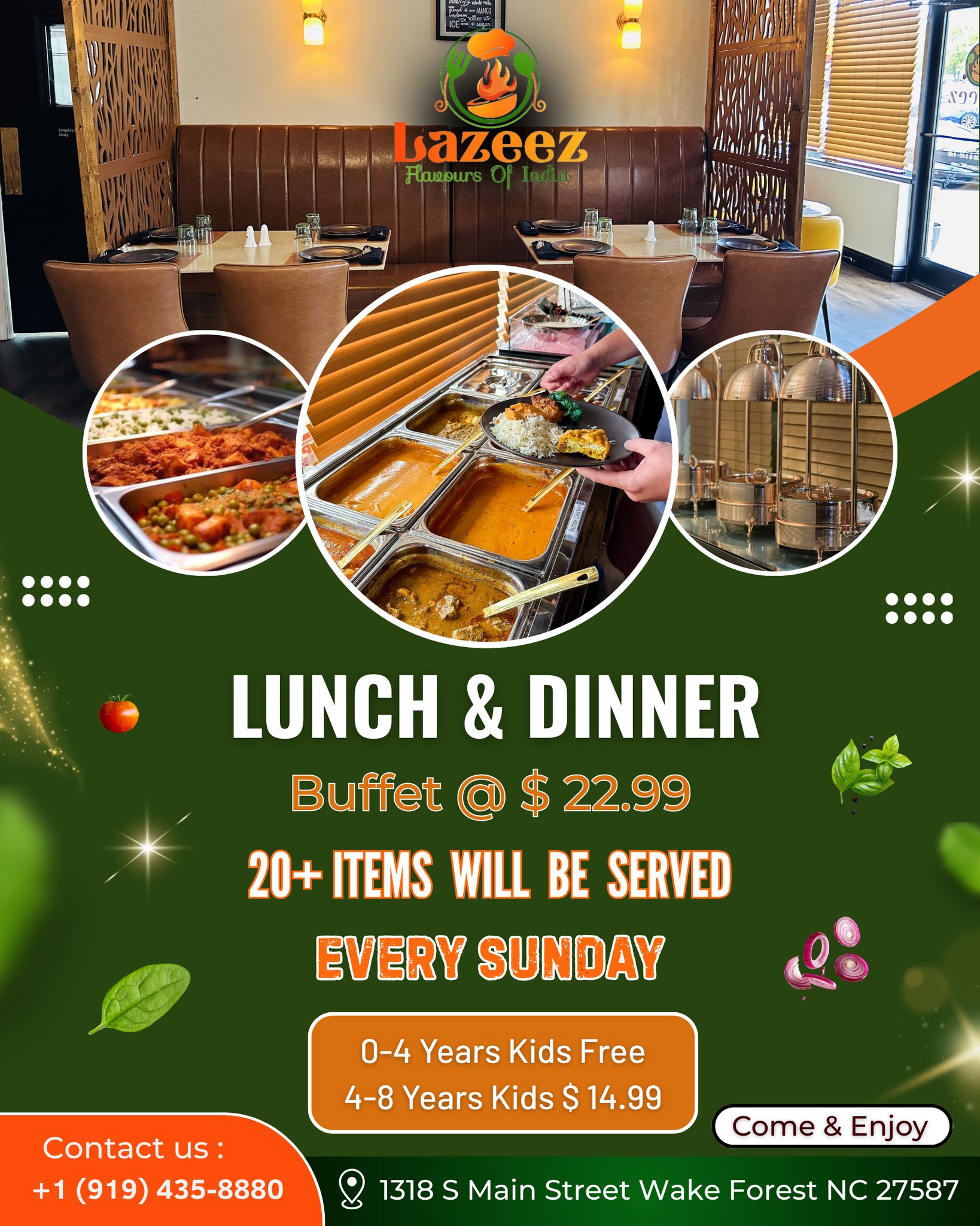 Lazeez Indian Wake Forest