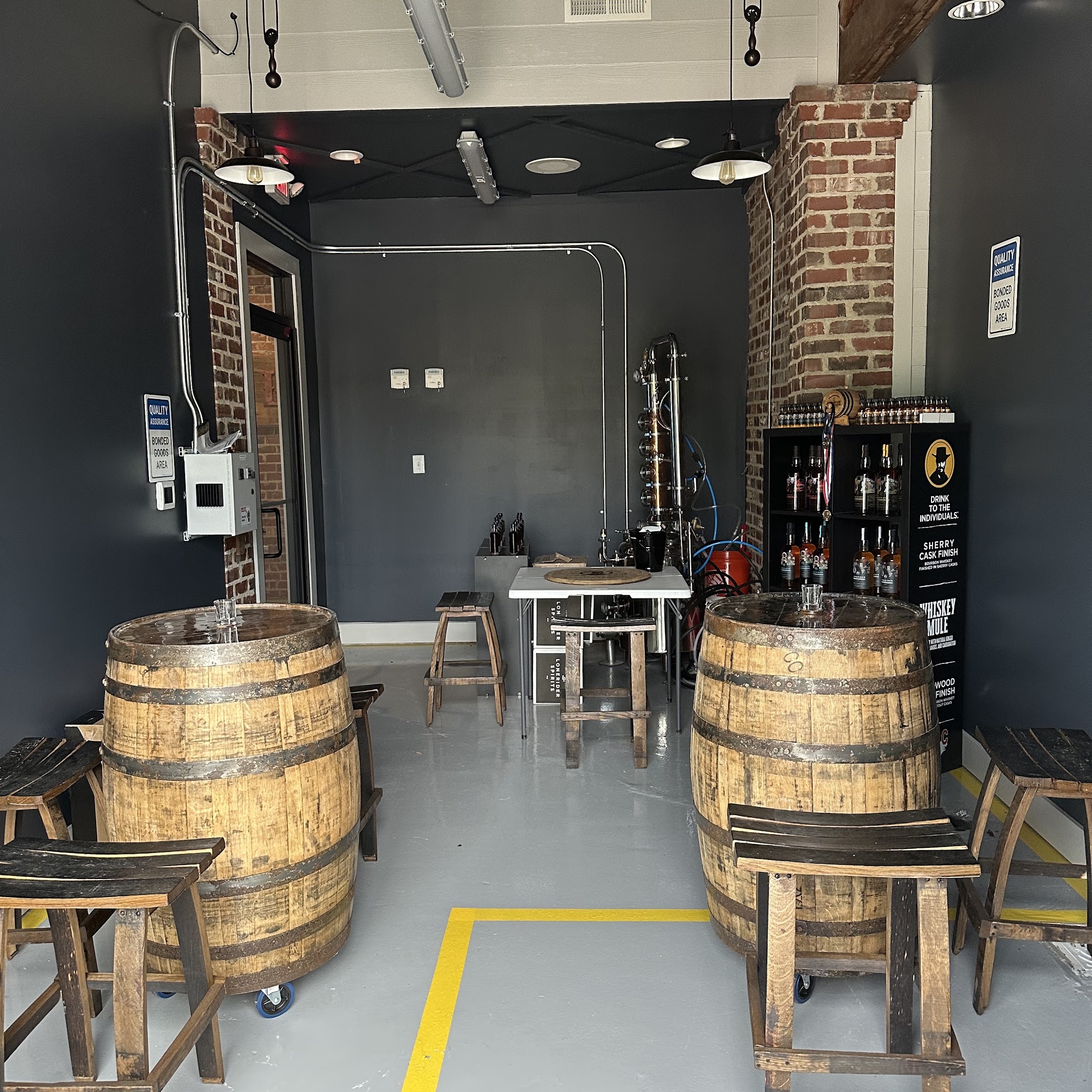 Lonerider Spirits at Wake Forest Microdistillery Wake Forest