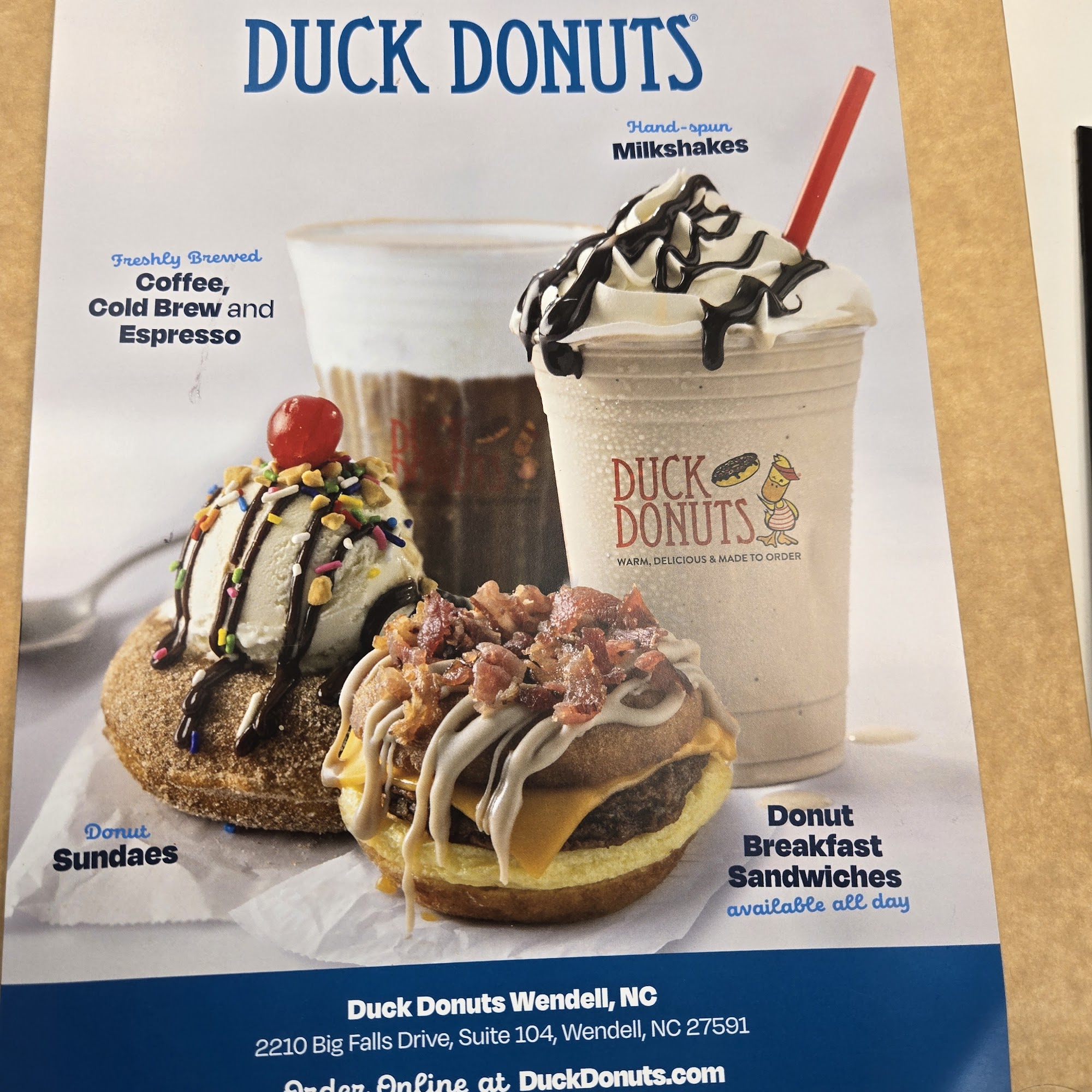 Duck Donuts Wendell
