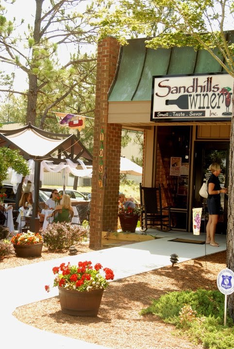 Sandhills Winery & Gifts Menu