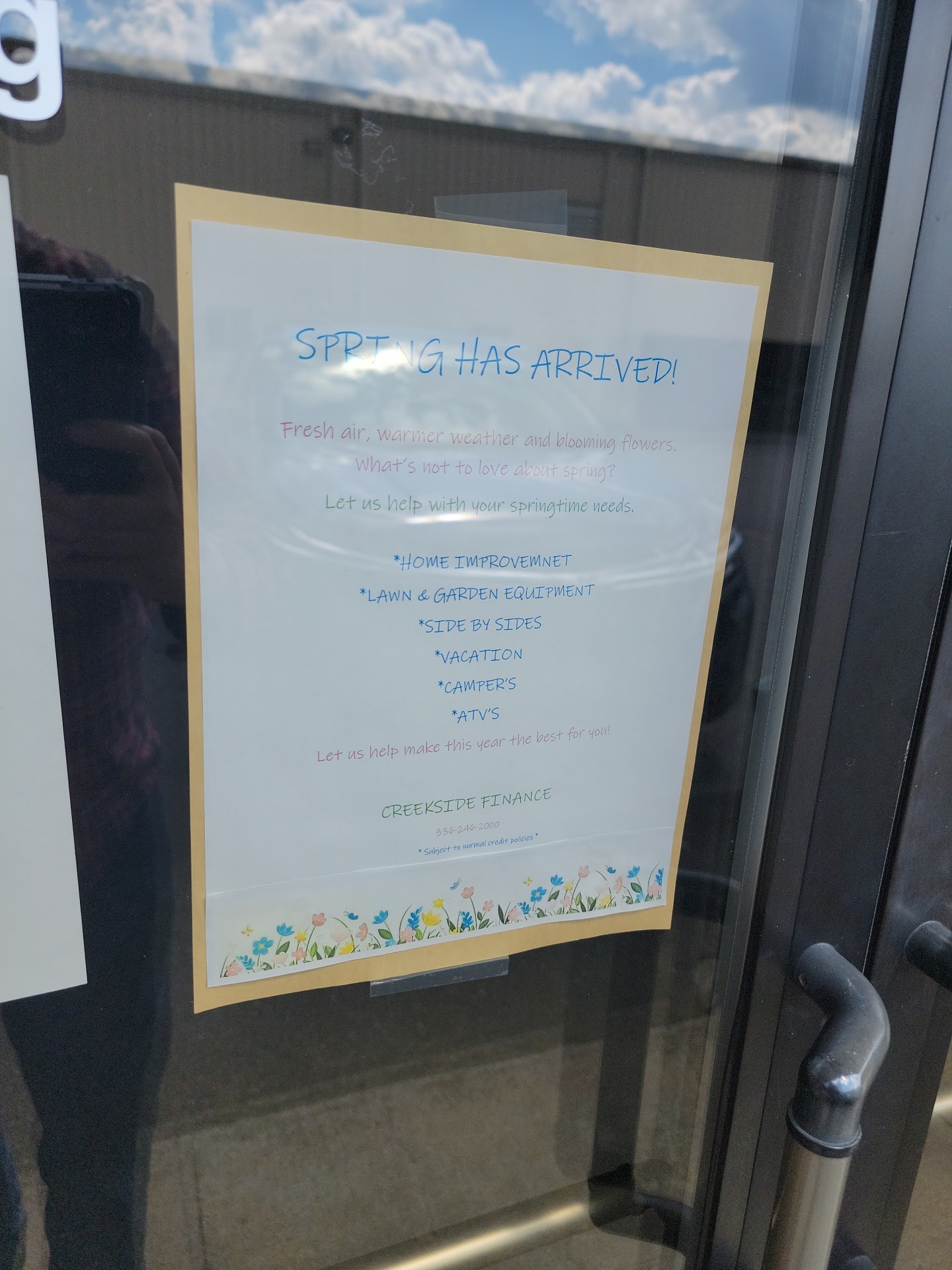 Creekside Finance, Inc.