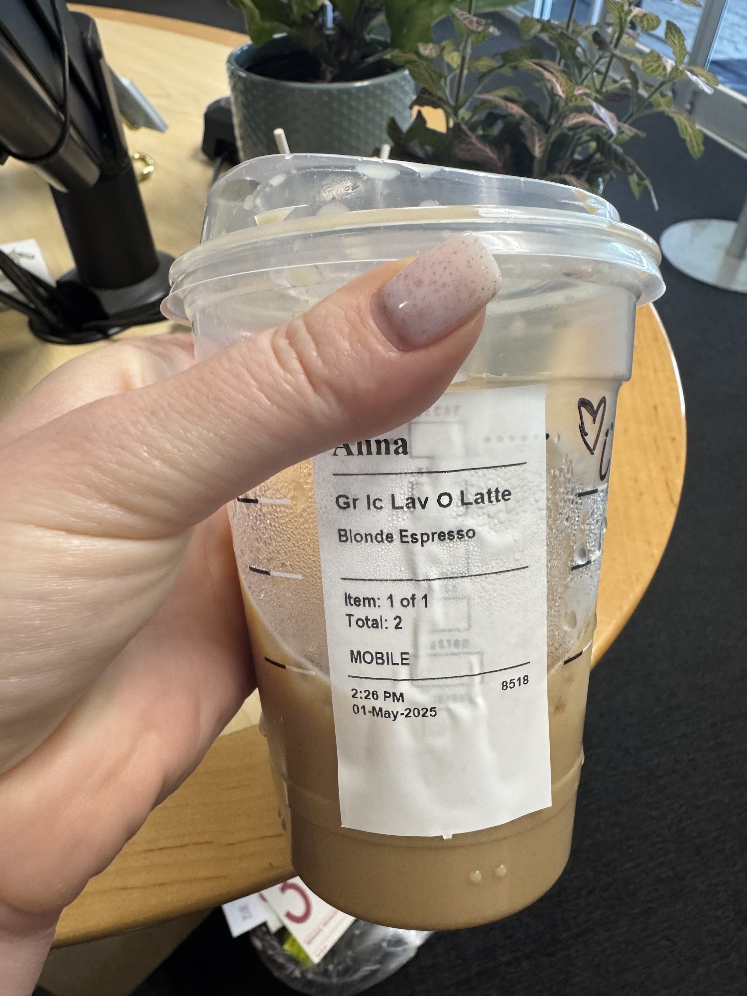 Starbucks Coffee Company Menu