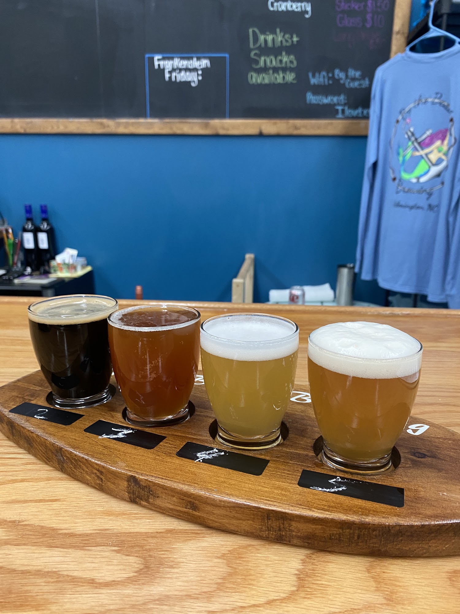 By The Beach Brewing Menu