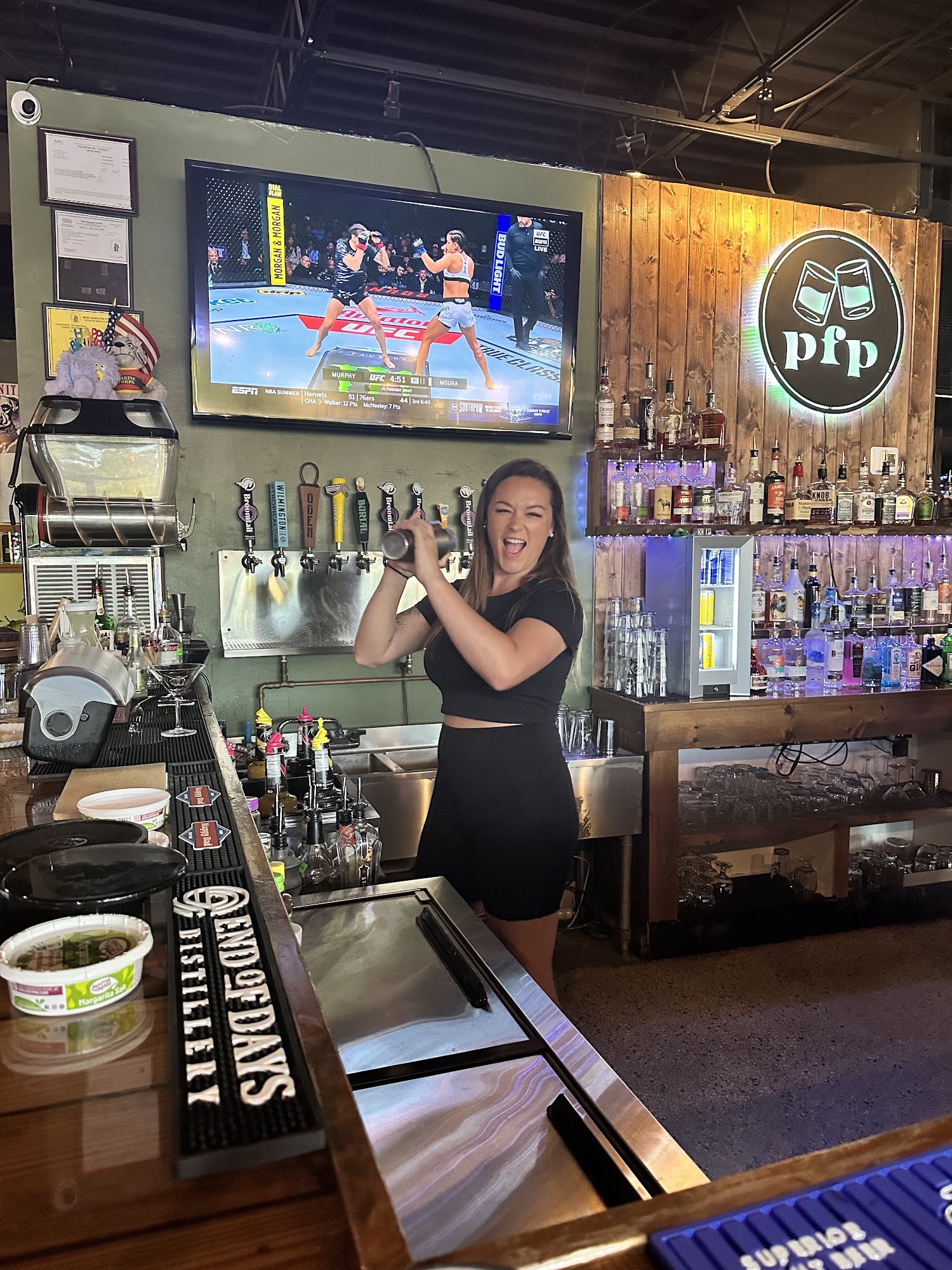 Pour Fella's Pub Menu