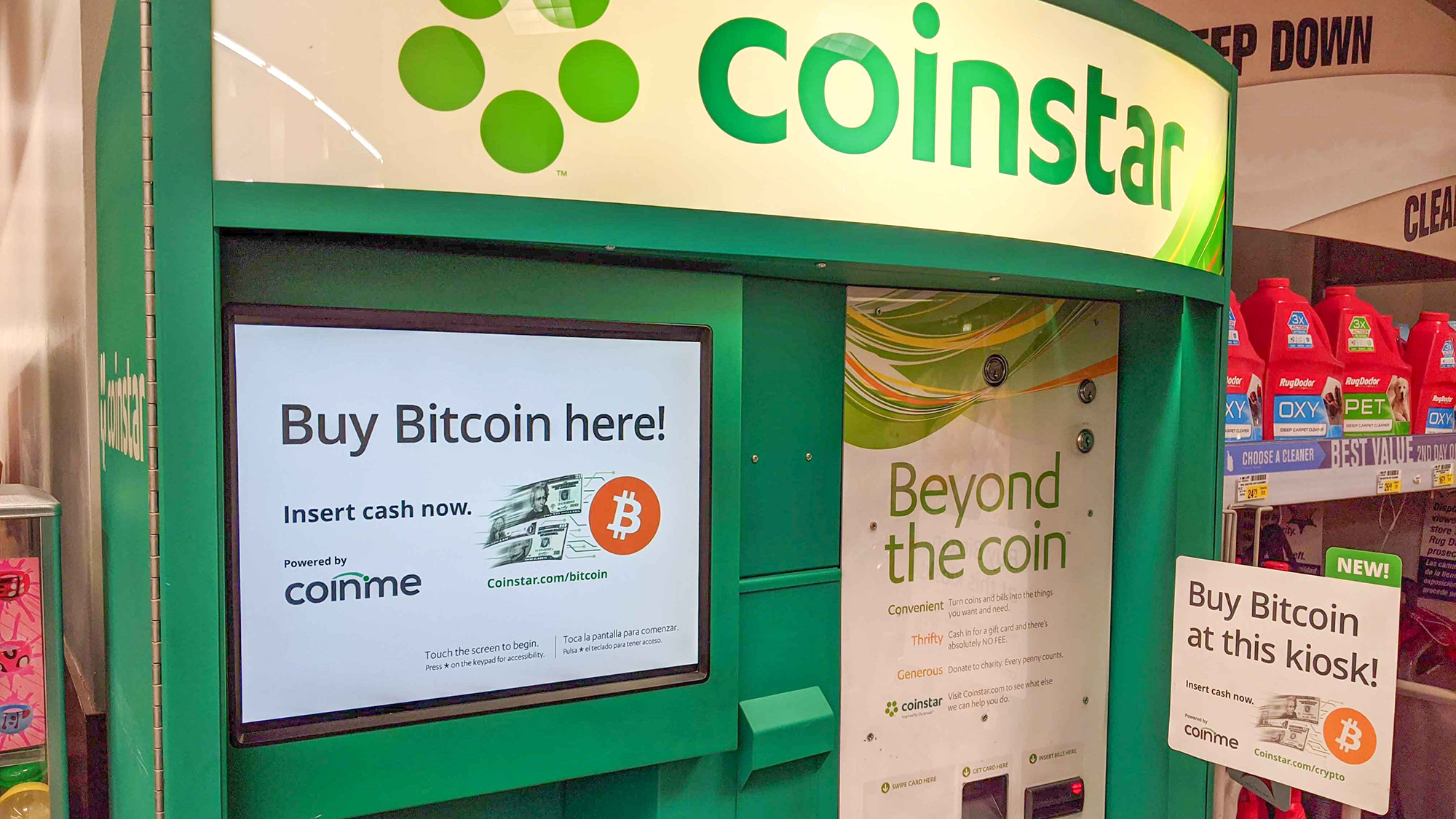 Coinstar Kiosk | Bitcoin ATM Wilmington