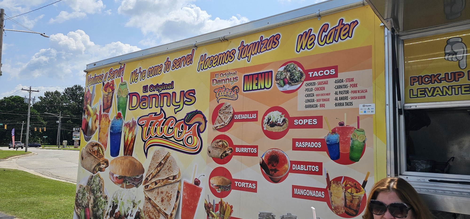El Original Dannys Tacos Menu