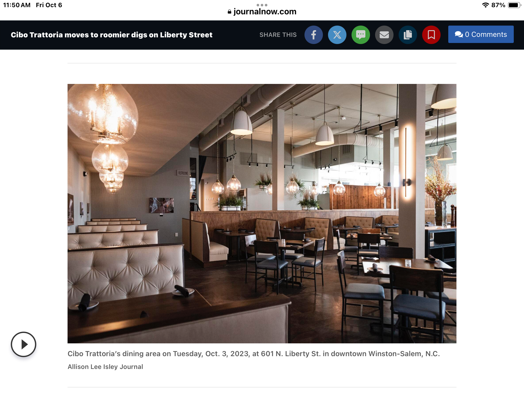 Photo credit: opentable