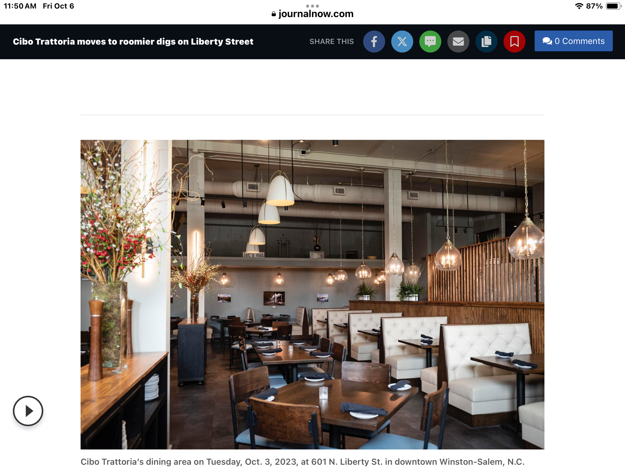 Photo credit: opentable