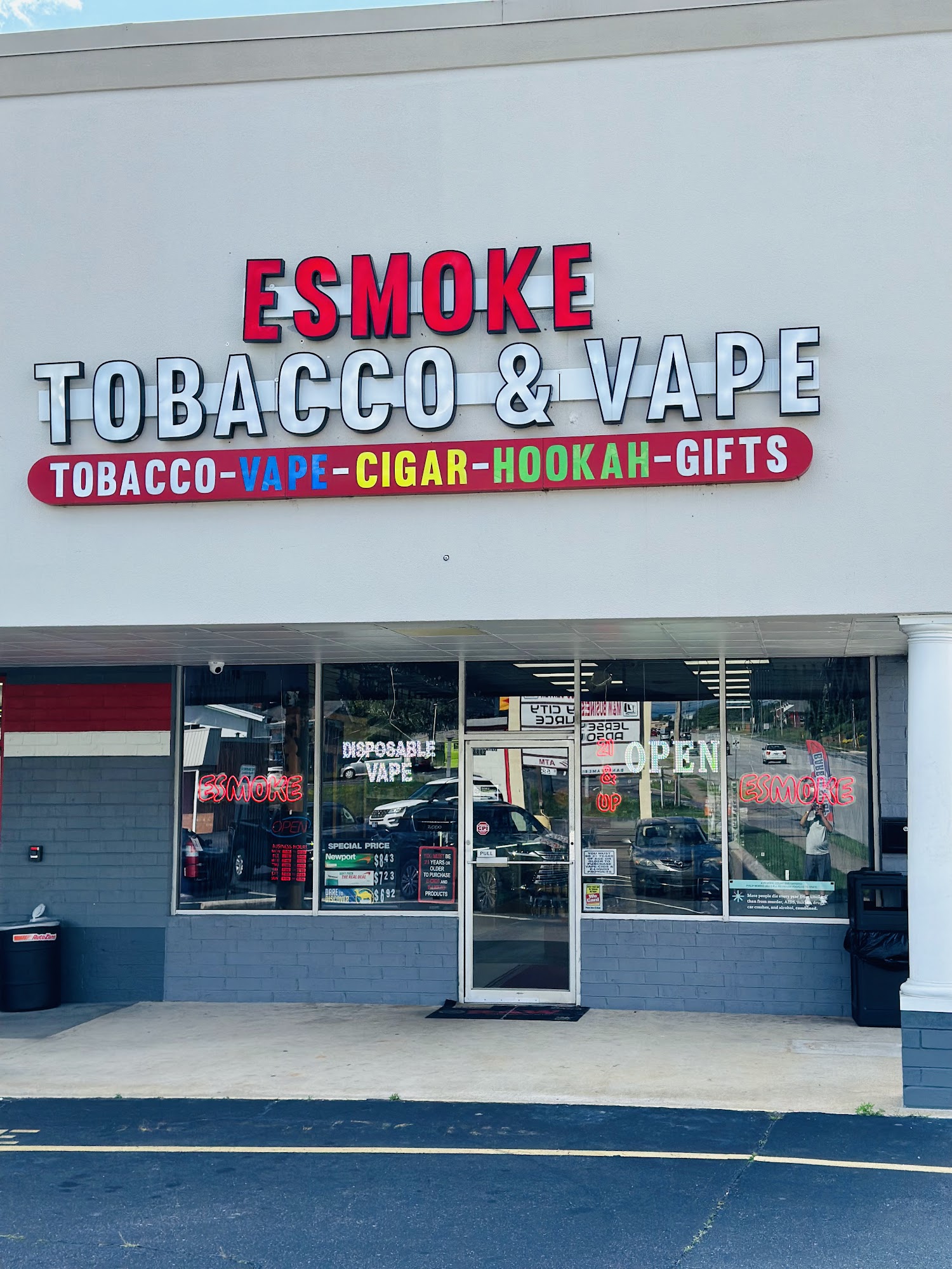 Esmoke Tobacco & VAPE 4842 Country Club Rd, Winston-Salem