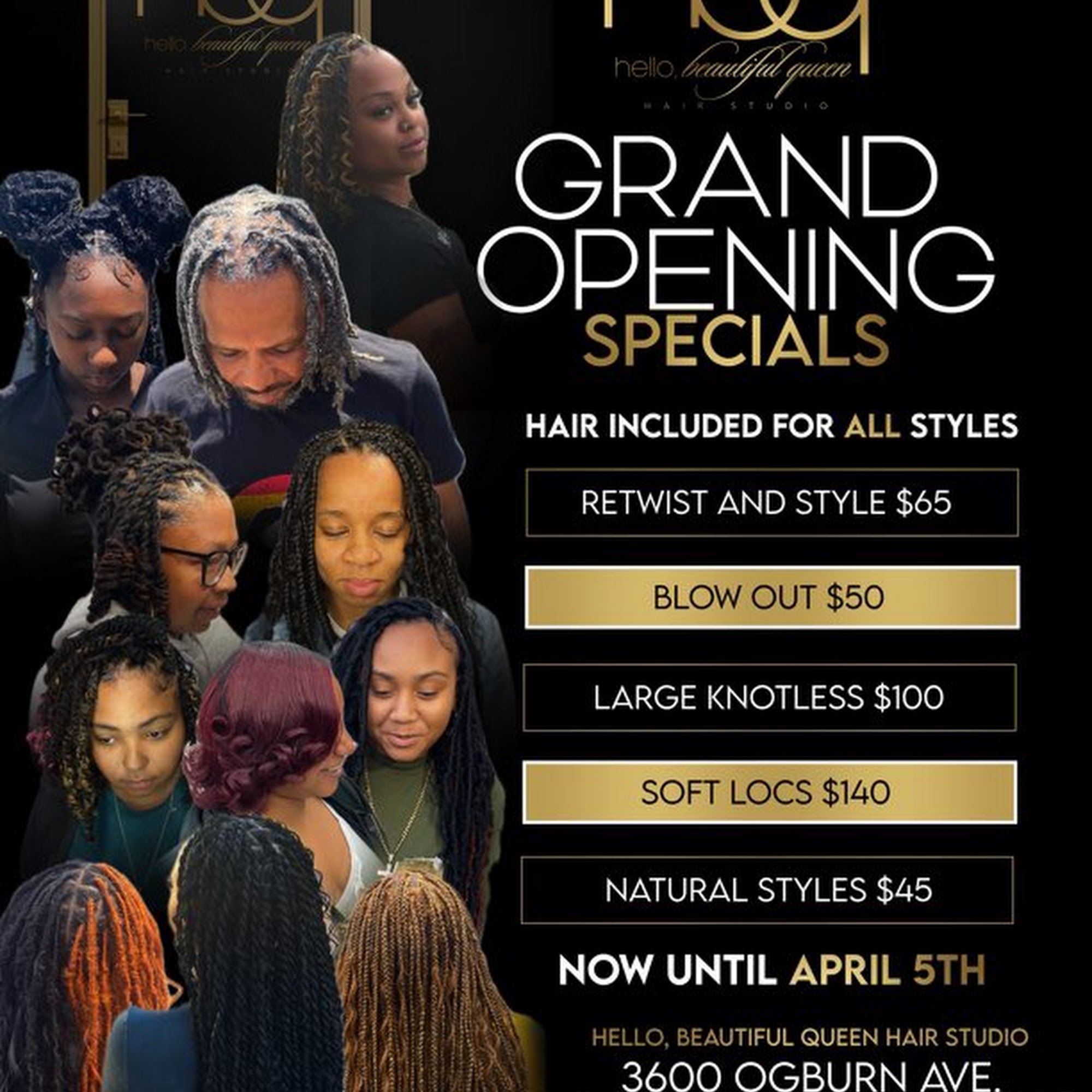 Hello Beautiful Queen Hair studio