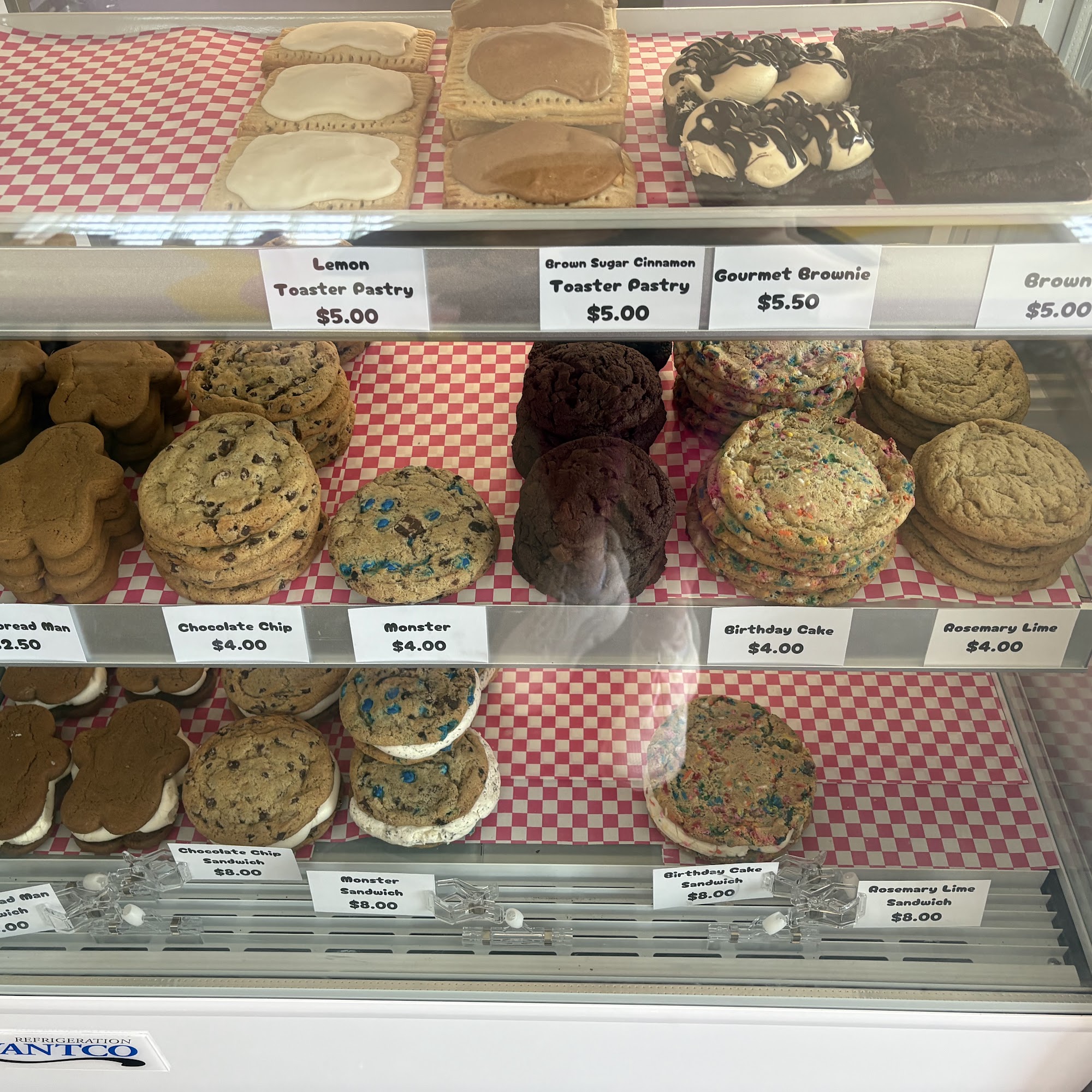 Ginger Bread Man Bakery Menu